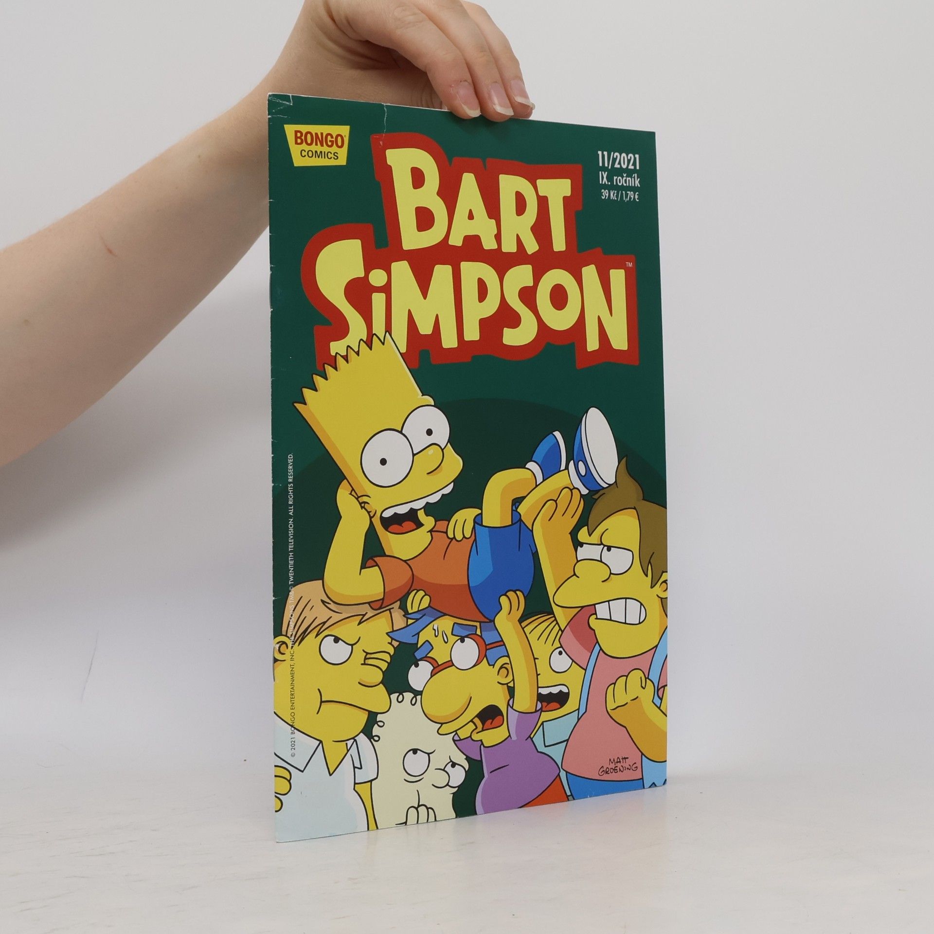 Kolektiv autorů Simpsonovi - Bart Simpson 11/2021