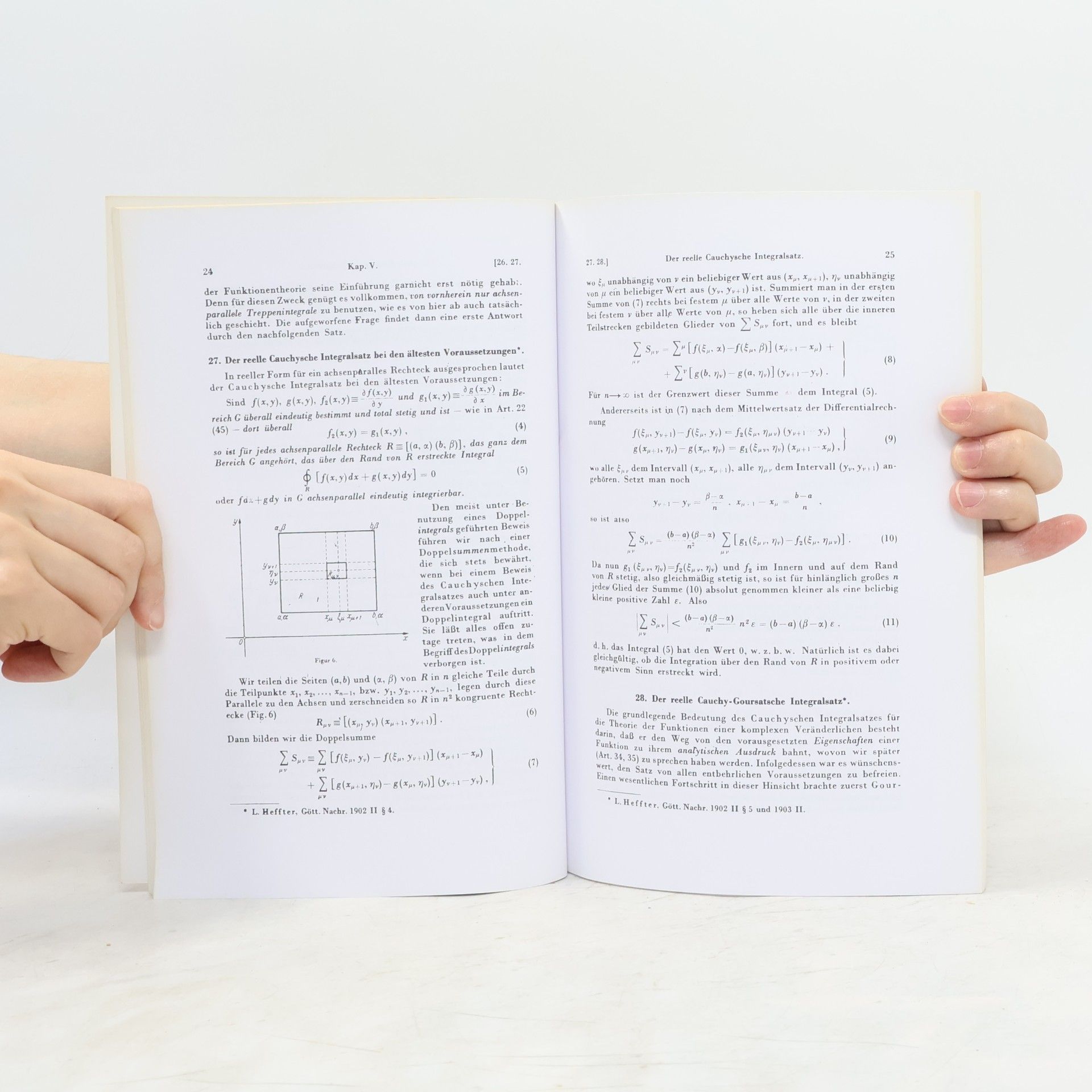 Lothar Heffter Kurvenintegrale und Begründung der Funktionentheorie