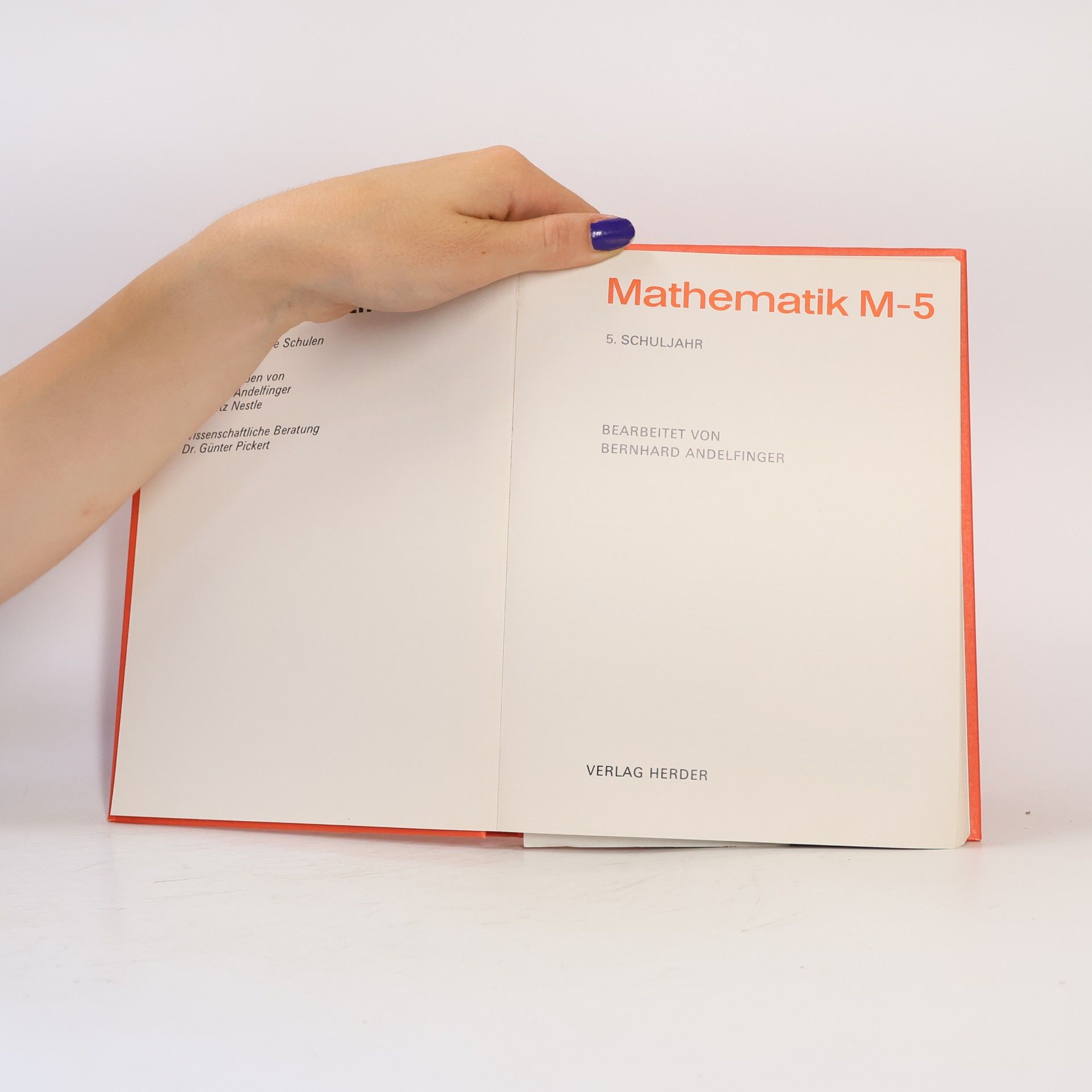 Collectif d'auteurs Mathematik M-5