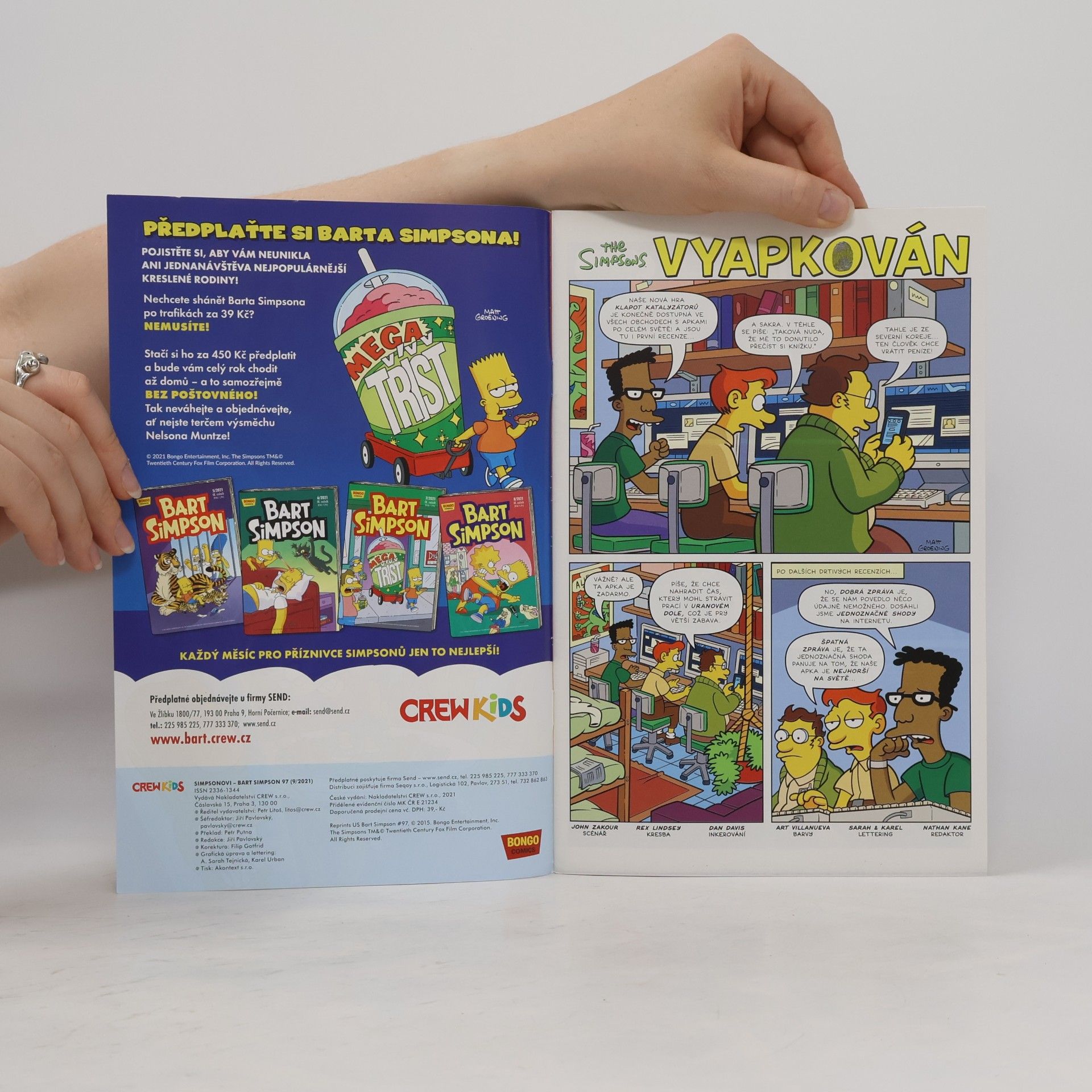 Collectif d'auteurs Simpsonovi - Bart Simpson 9/2021