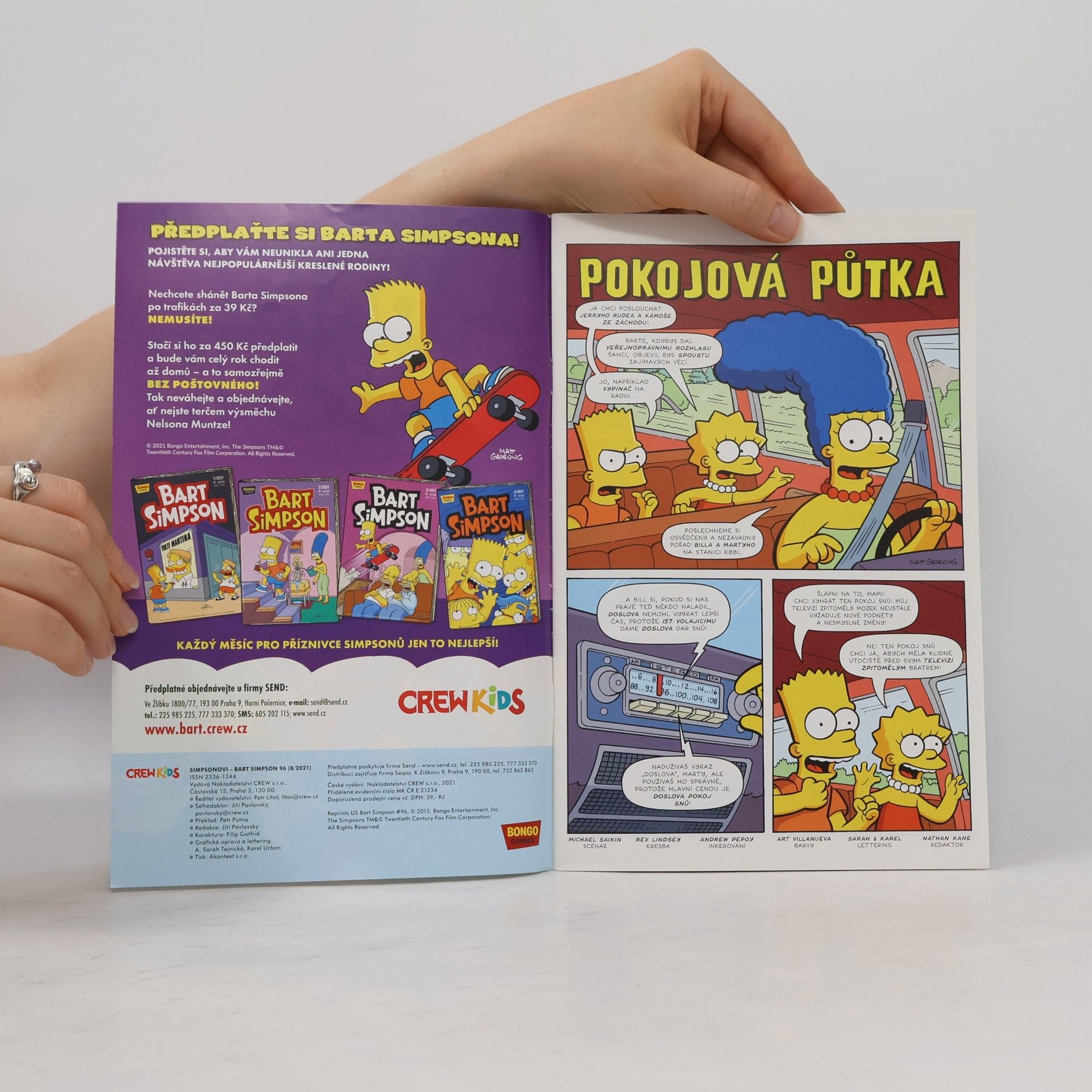Various authors Bart Simpson 8/2021