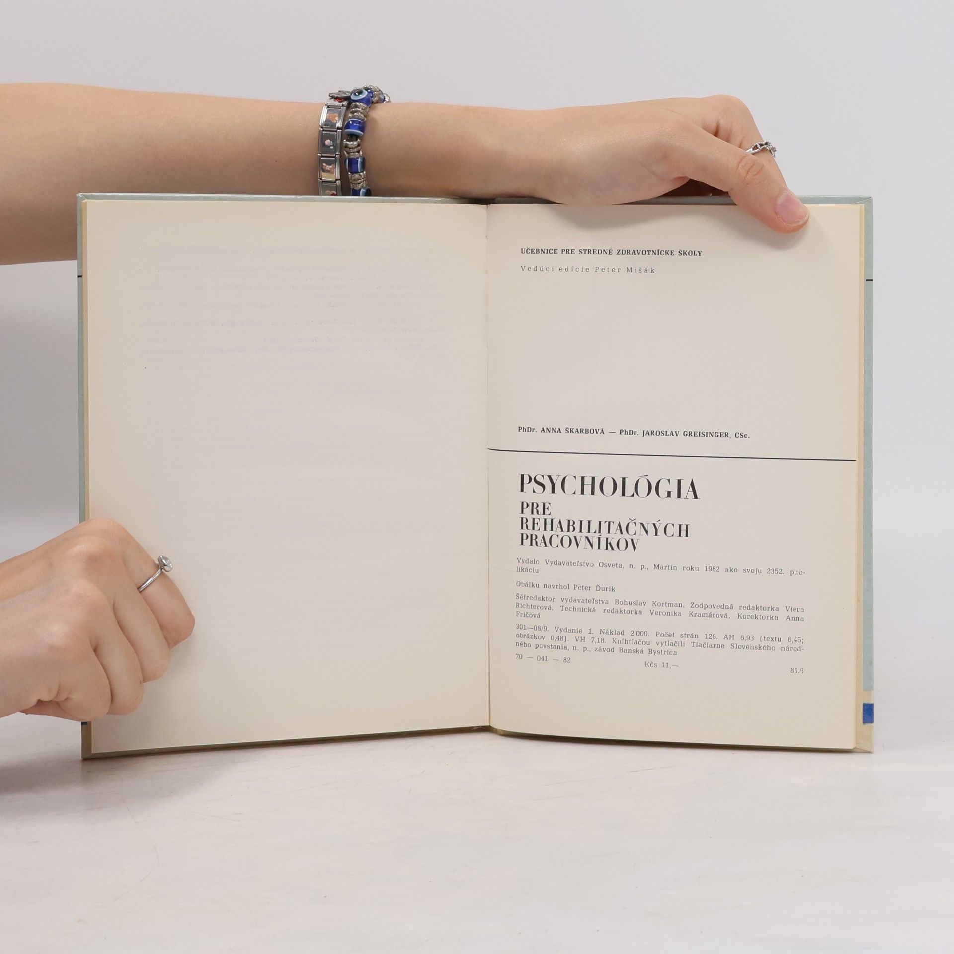 A. Škarbová Psychológia pre rehabilitačných pracovníkov