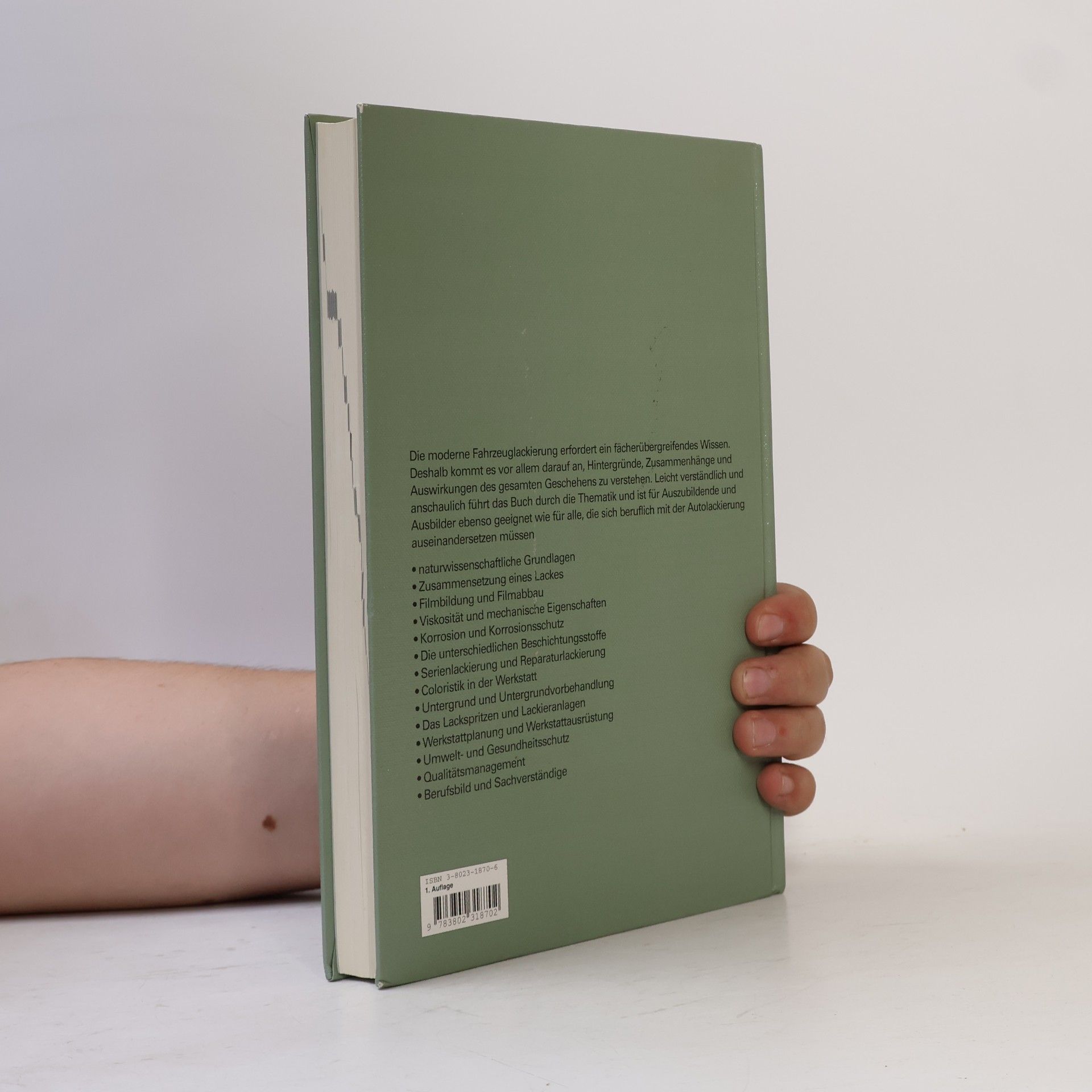 Fritz H. Sadowski Vogel Fachbuch: Basiswissen Autoreparaturlackierung