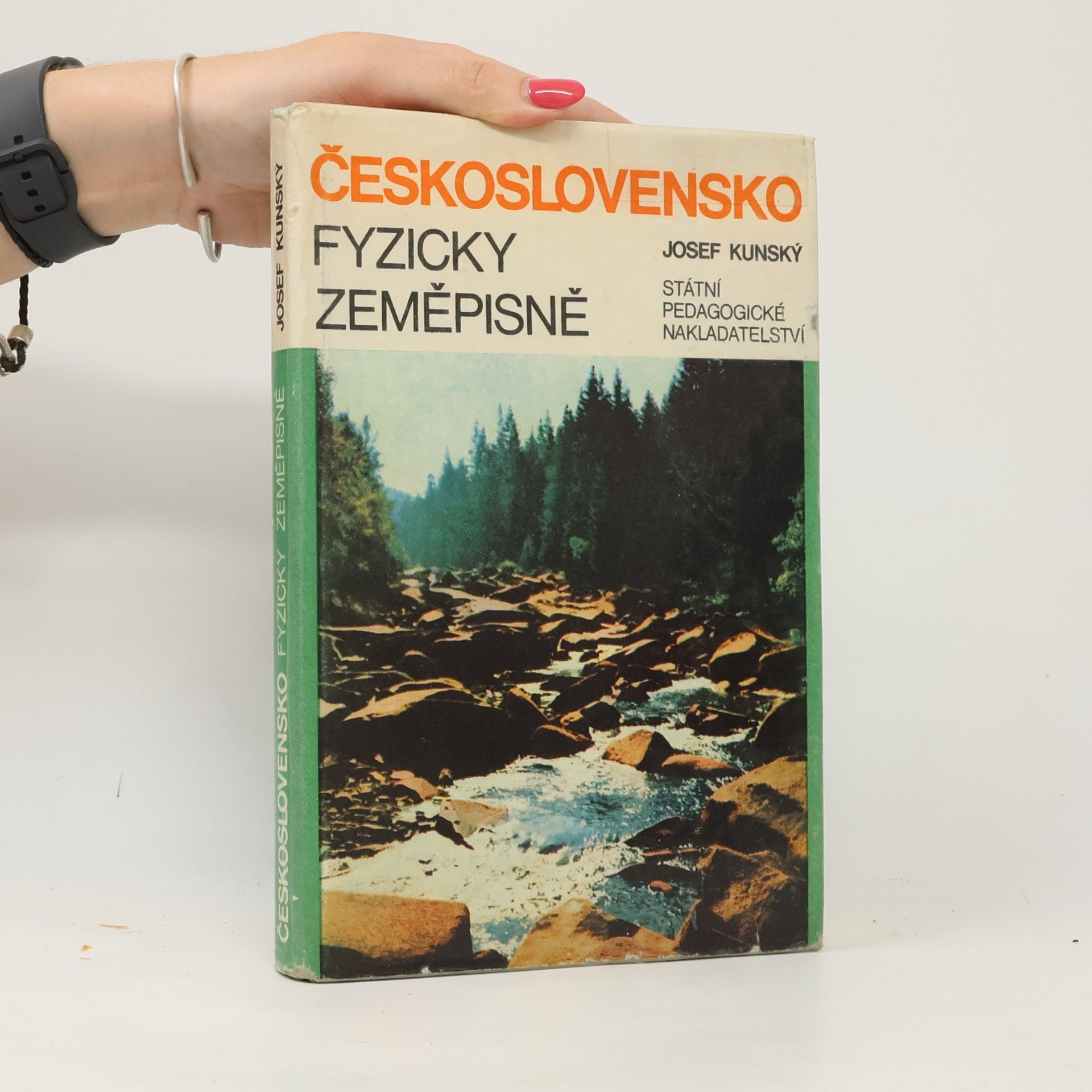 Josef Kunský Československo fyzicky zeměpisně