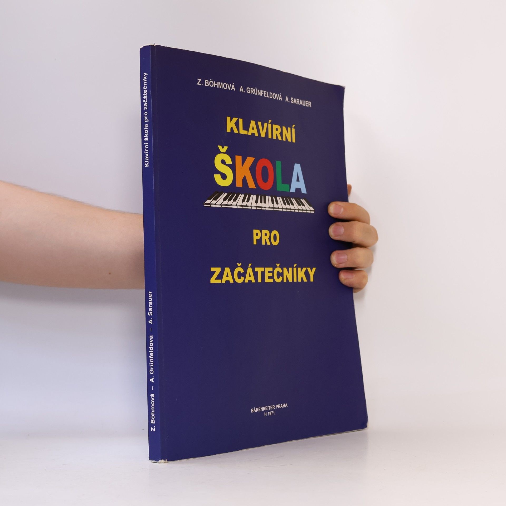Alois Sarauer Klavírní škola pro začátečníky