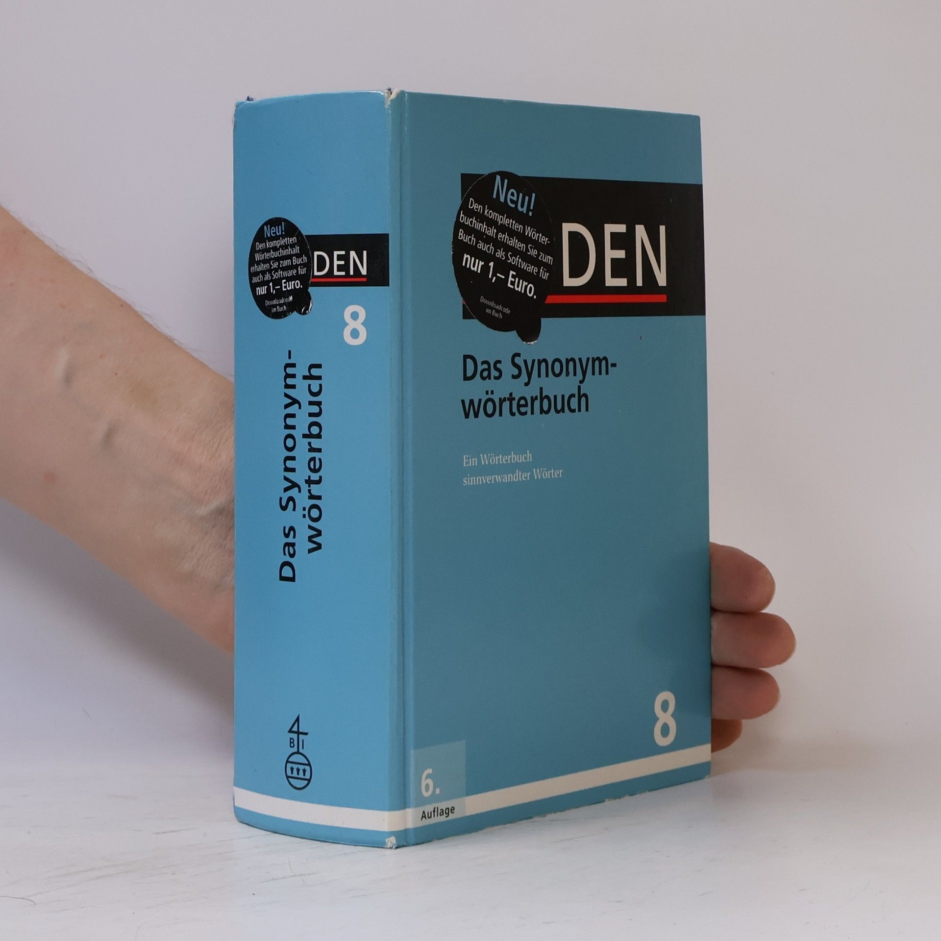 Autorenkollektiv Duden 8. Das Synonymwörterbuch. Ein Wörterbuch sinnverwandter Wörter