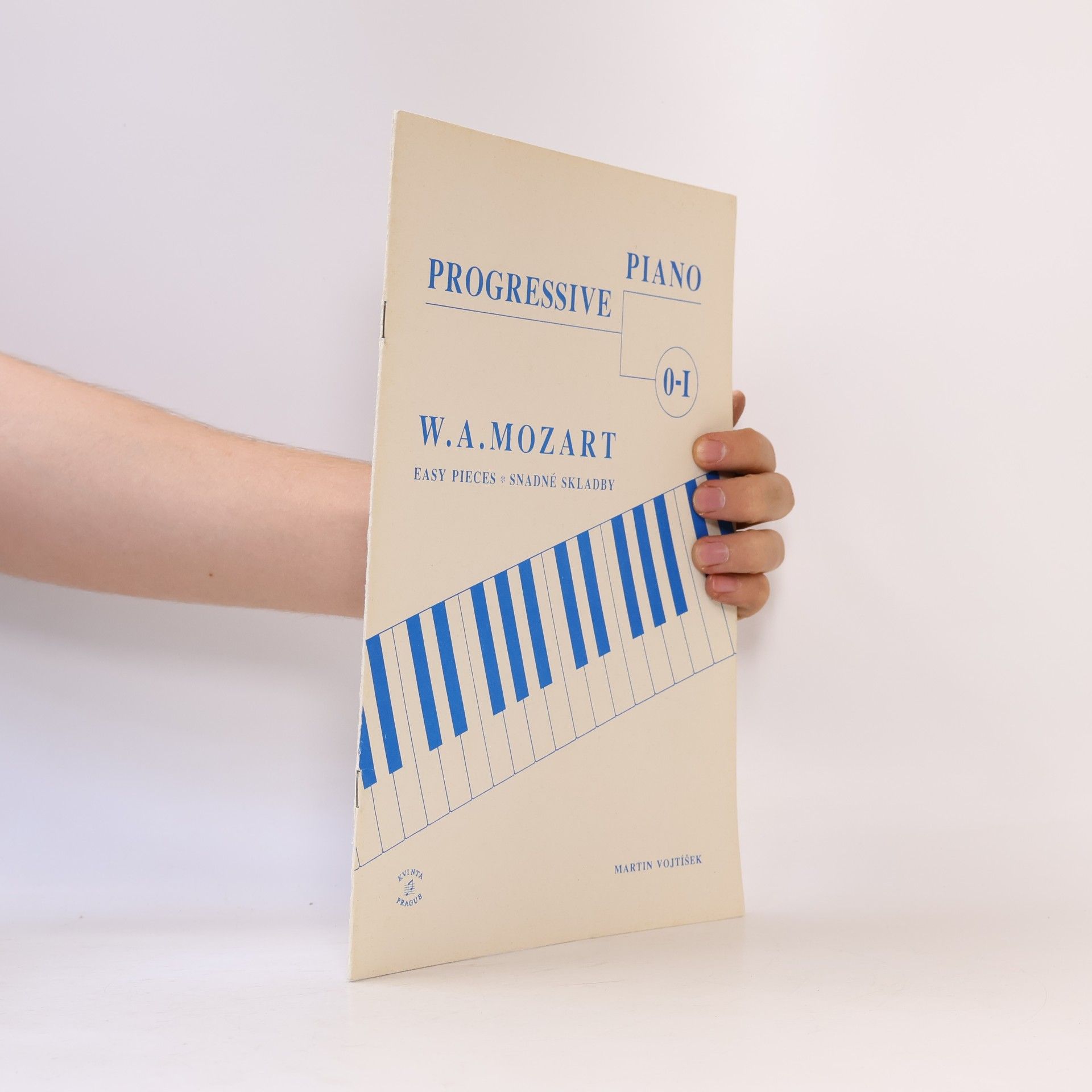 Wolfgang Amadeus Mozart Progressive Piano. W. A. Mozart. Easy Pieces. Snadné skladby