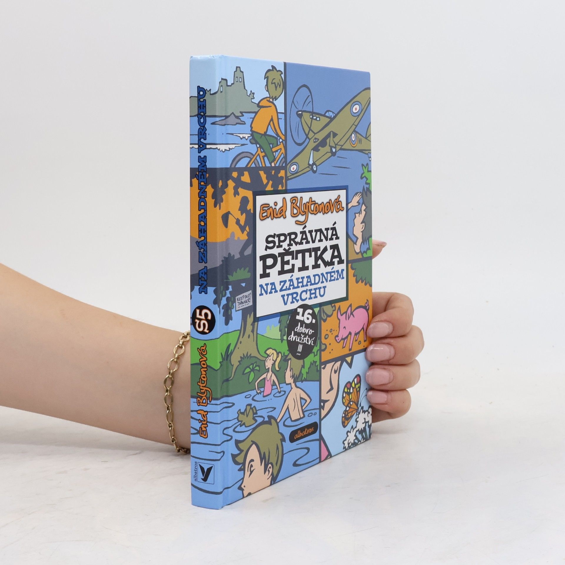 Enid Blyton Správná pětka. Na záhadném vrchu