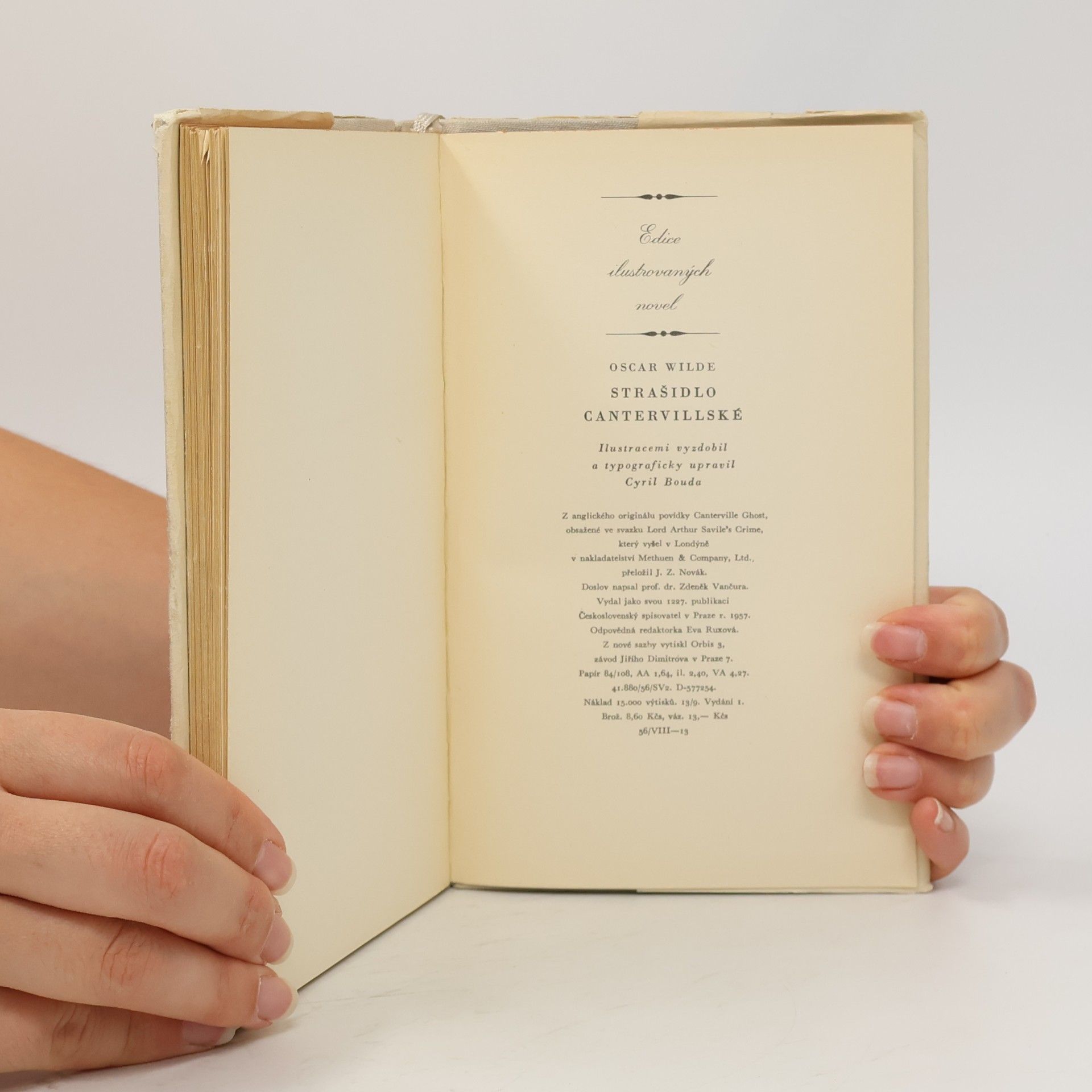 Oscar Wilde Strašidlo Cantervillské