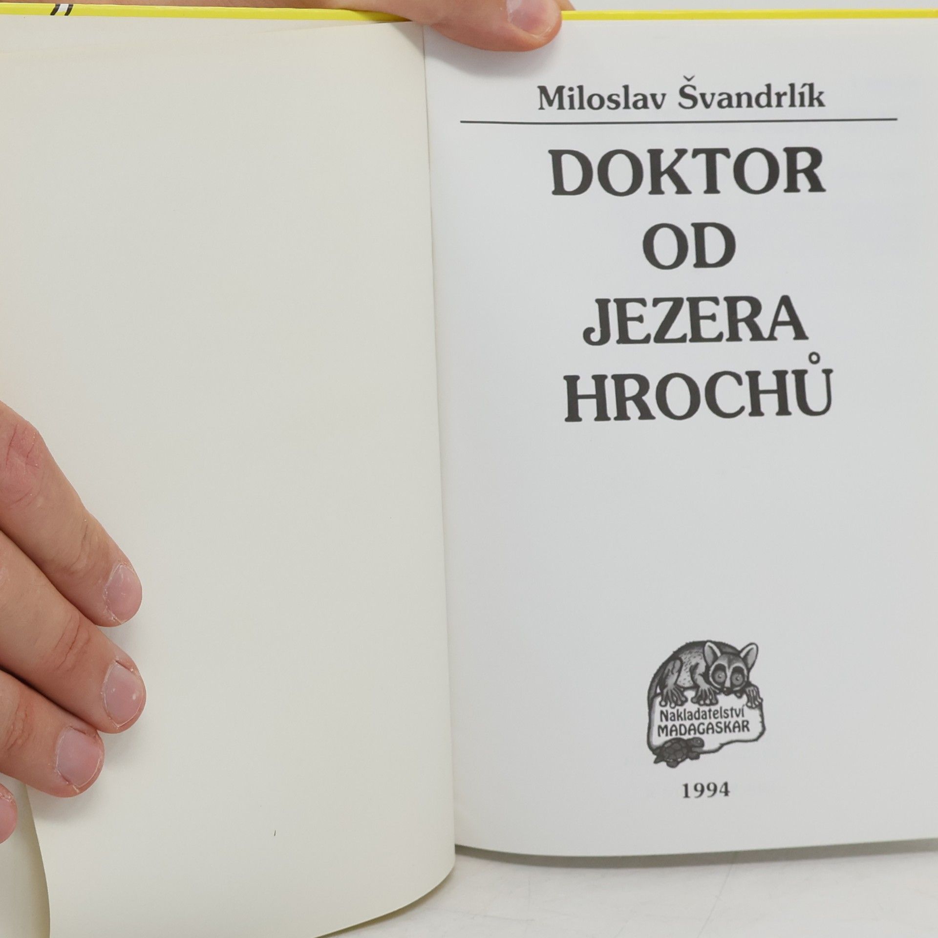Miloslav Švandrlík Doktor od Jezera hrochů