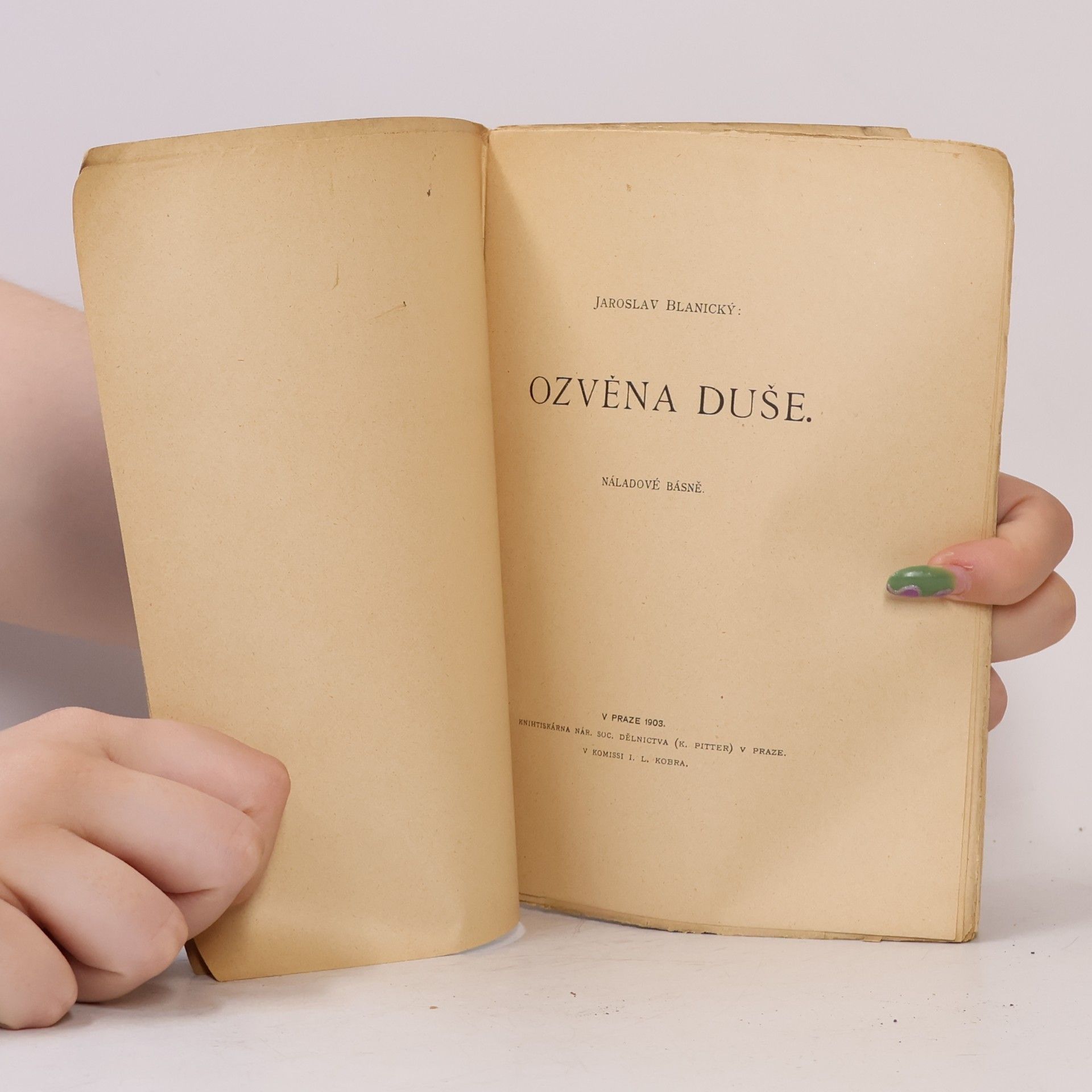 Jaroslav Blanický Ozvěna duše