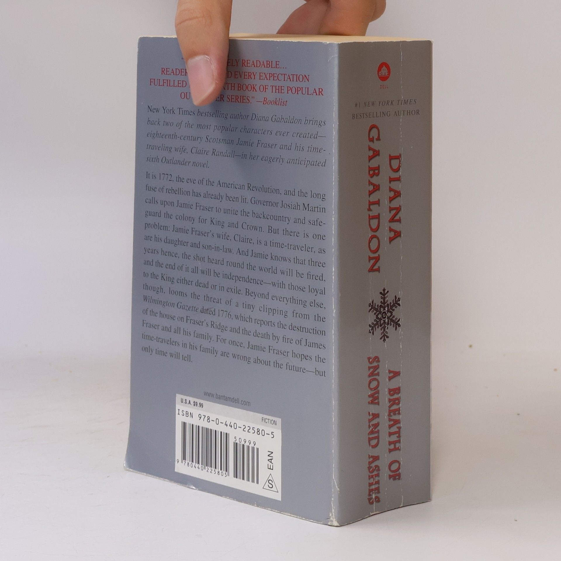 Diana Gabaldon A breath of snow and ashes