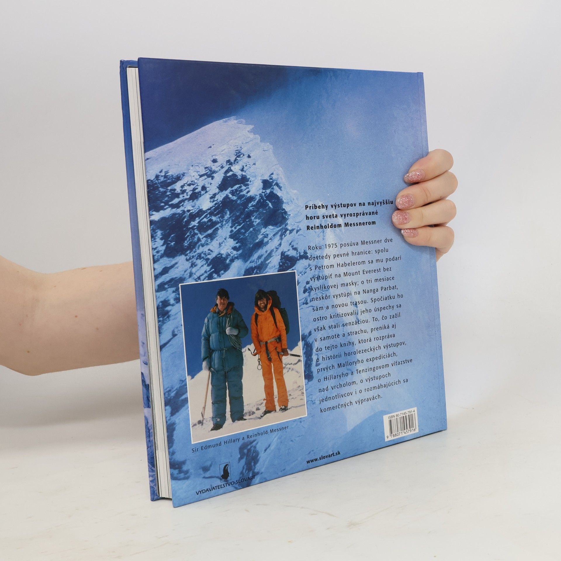Reinhold Messner Mount Everest : expedície na strechu sveta