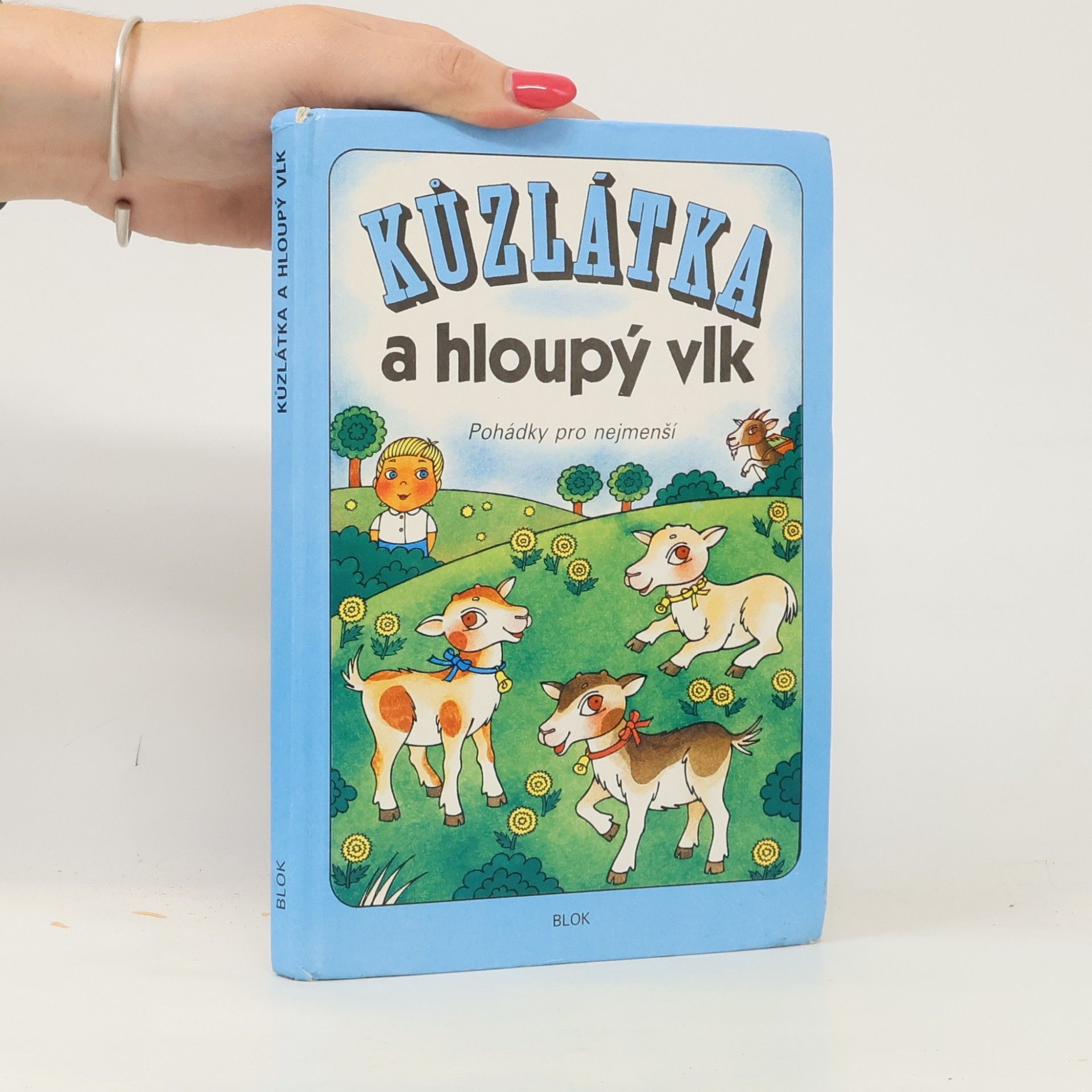 Václav Renč Kůzlátka a hloupý vlk