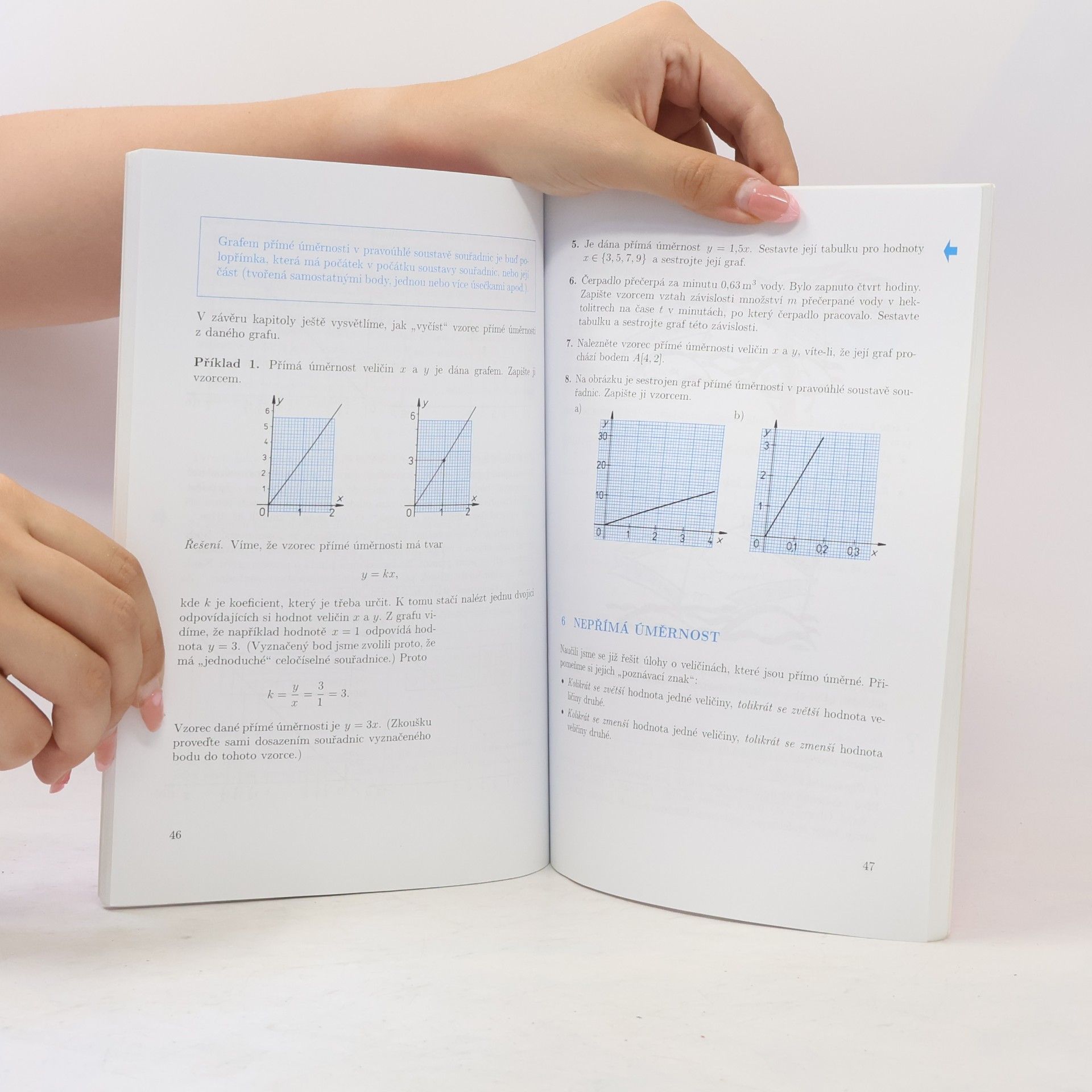 Lucie Václavíková Matematika. Tercie. Úměrnosti