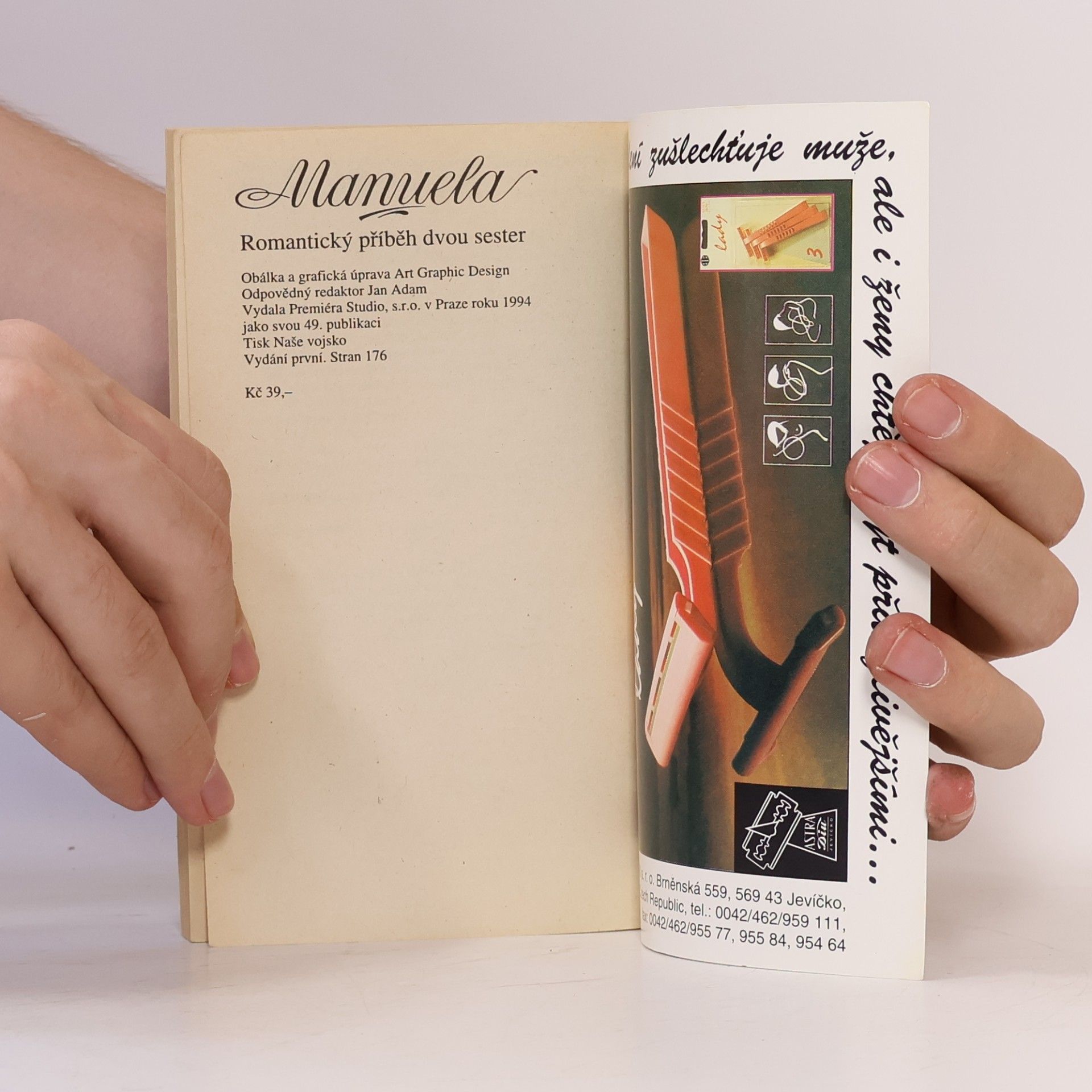 Auteurscollectief Manuela. Romantický příběh dvou sester 1.-10. díl