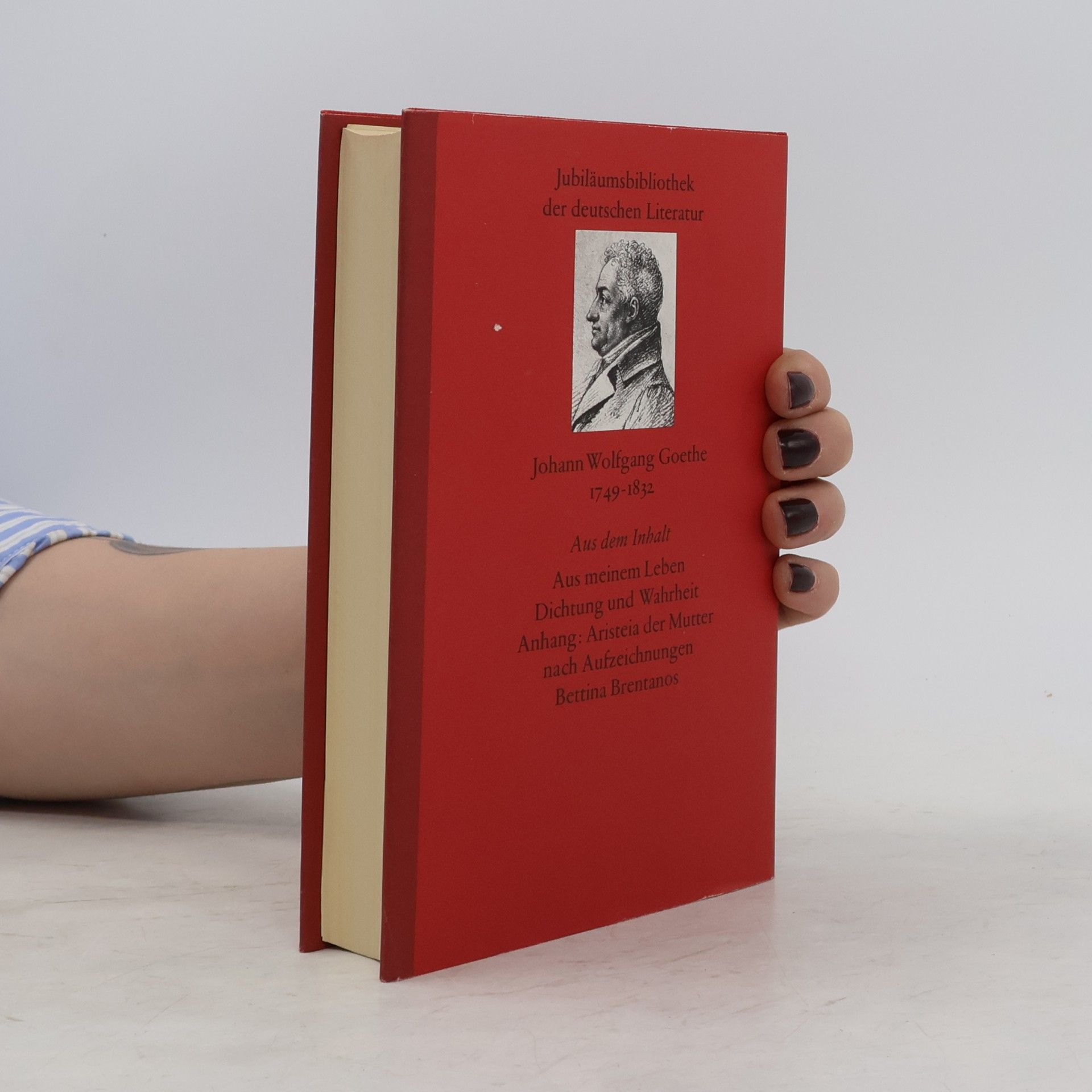 Johann Wolfgang von Goethe Sämtliche Werke 10, Dichtung und Wahrheit