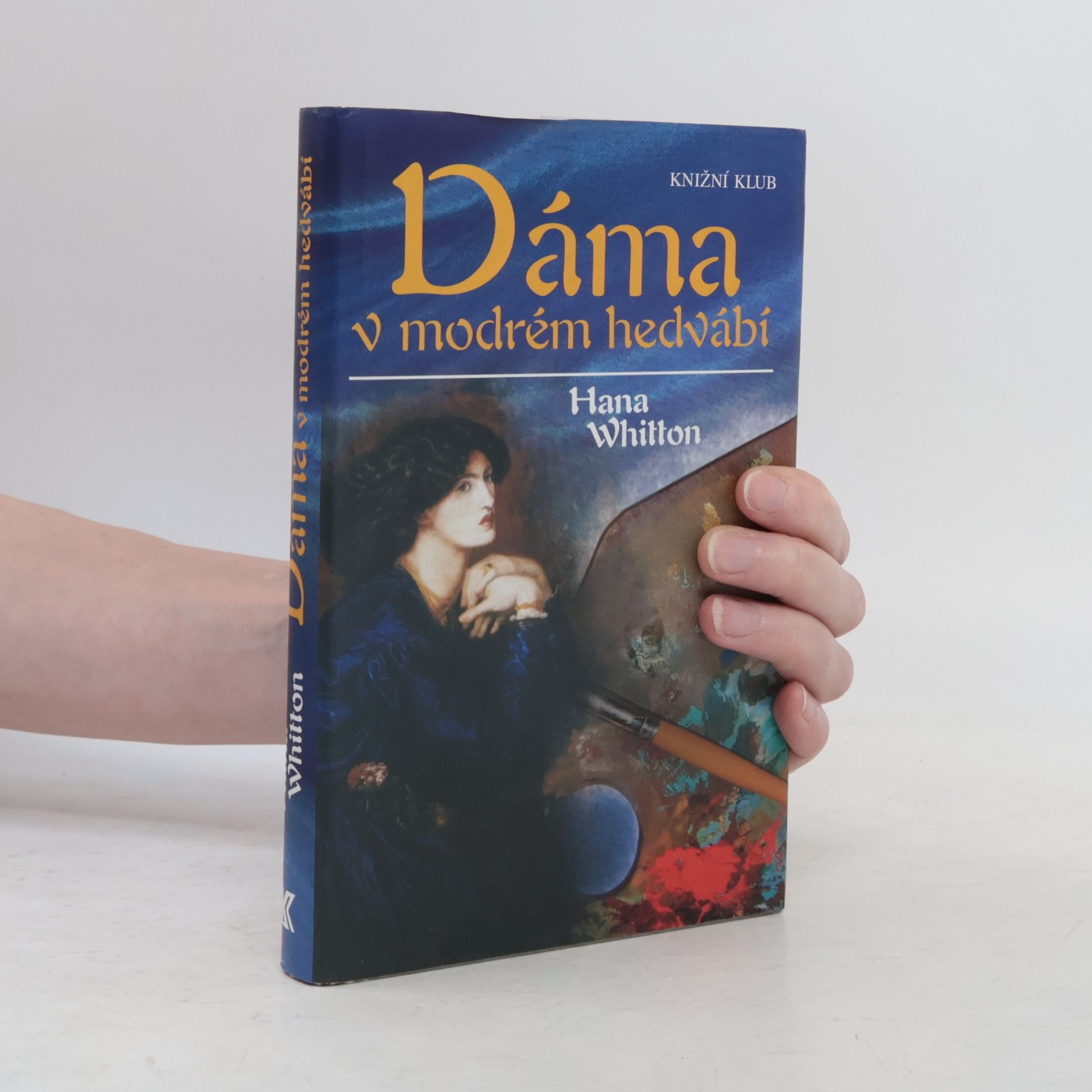 Hana Parkánová-Whitton Dáma v modrém hedvábí