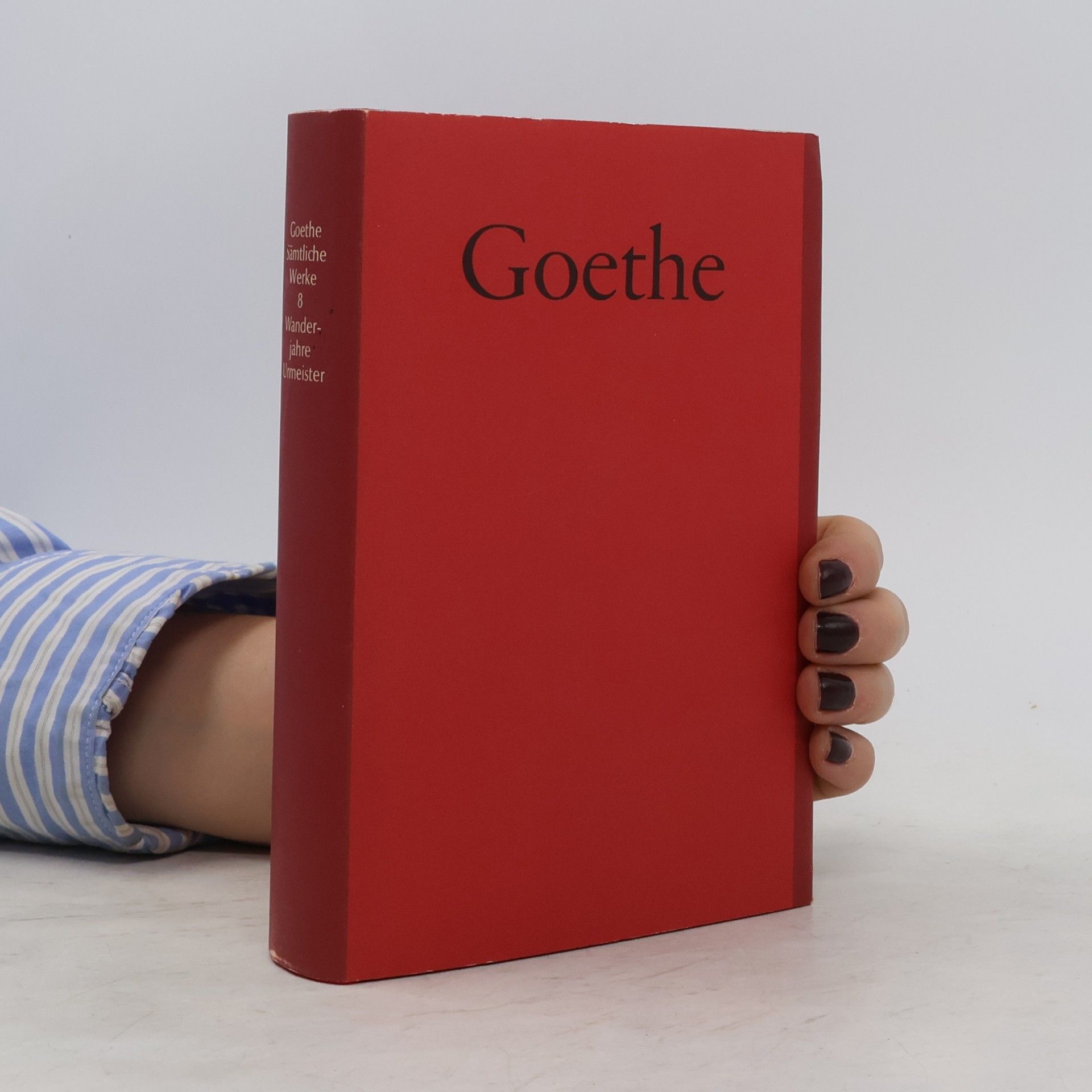 Johann Wolfgang von Goethe Sämtliche Werke 8. Wanderjahre Urmeister