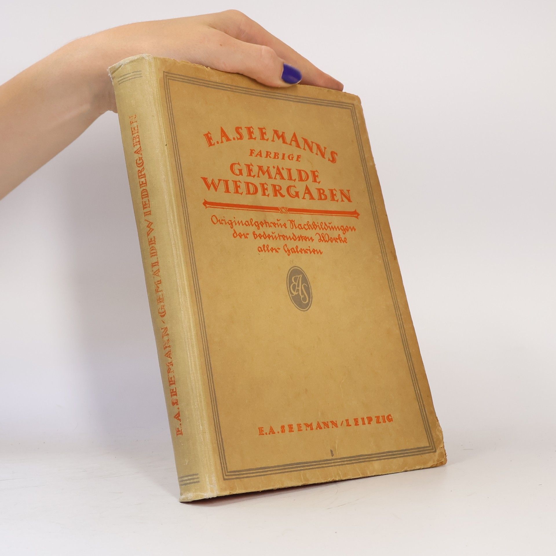 E. A. Seemann Farbige Gemäldewiedergaben