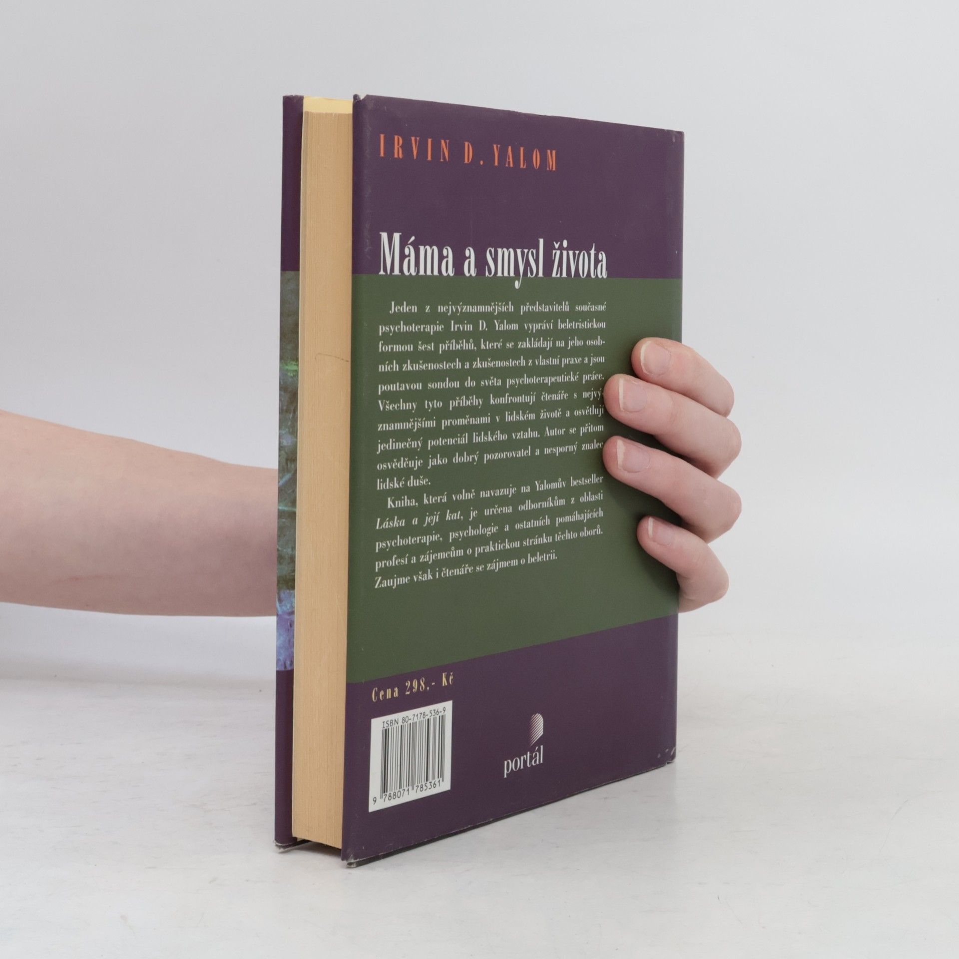Irvin D. Yalom Máma a smysl života