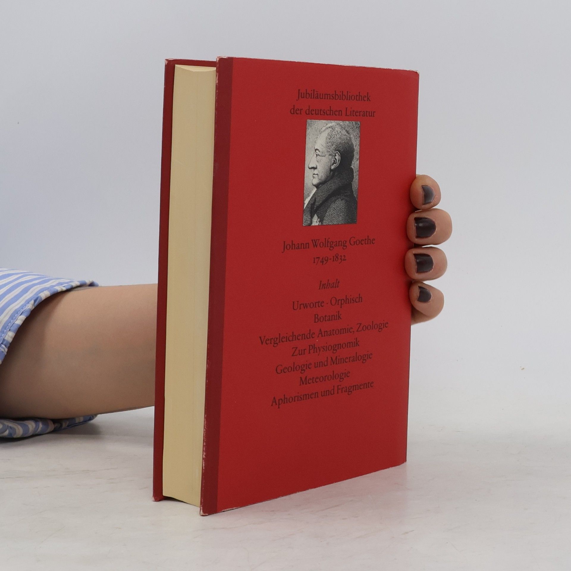 Johann Wolfgang von Goethe Goethe Sämtliche Werke 17