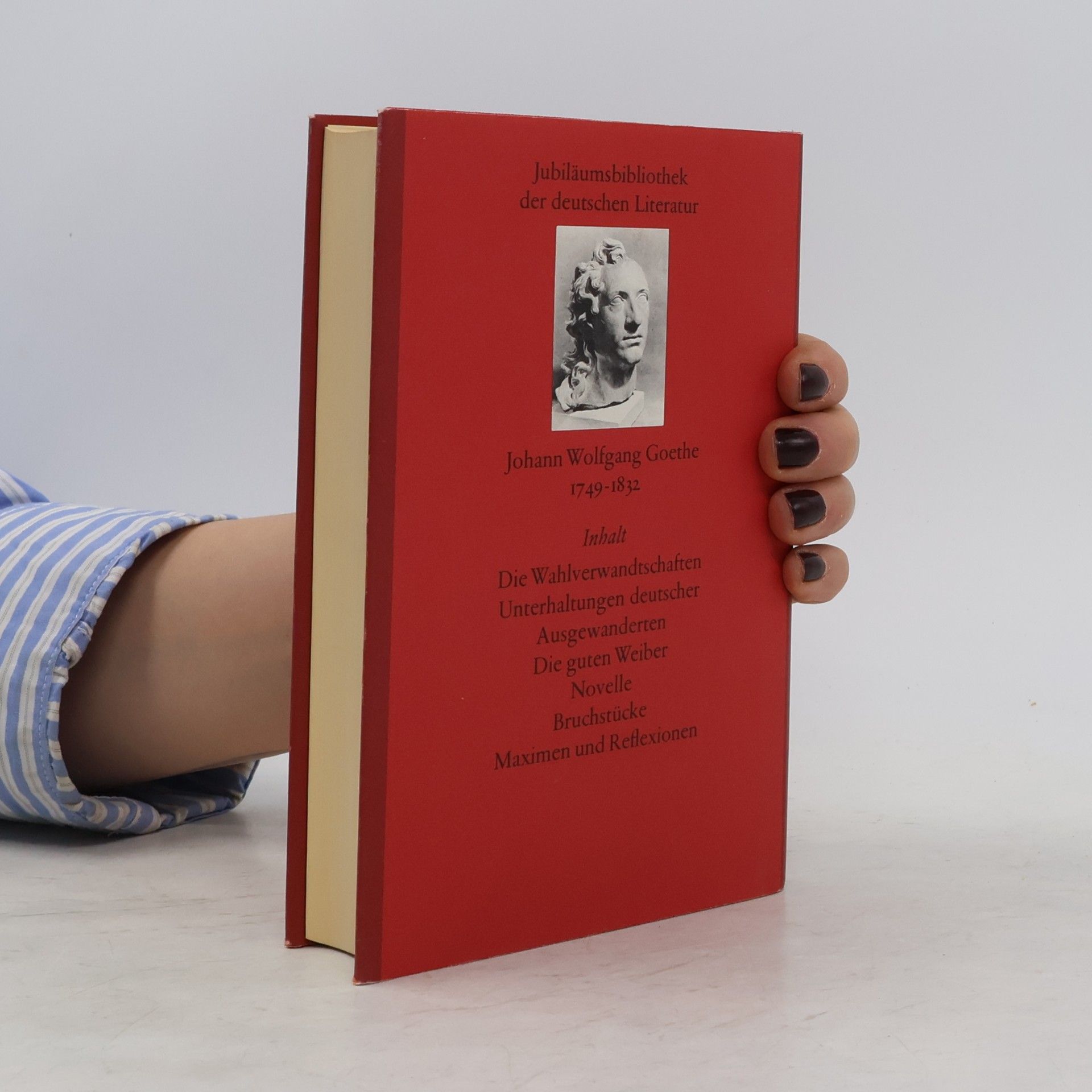 Johann Wolfgang von Goethe Sämtliche Werke 9, Wahlverwandtschaften Novellen Maximen