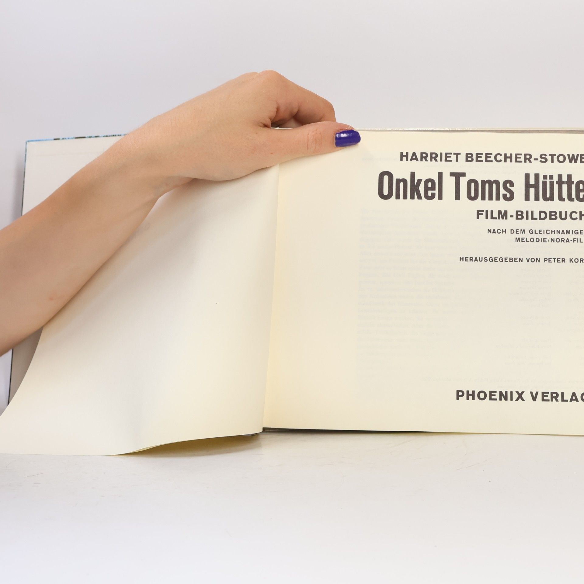 Harriet Beecher Stowe Onkel Toms Hütte: Film-Bildbuch