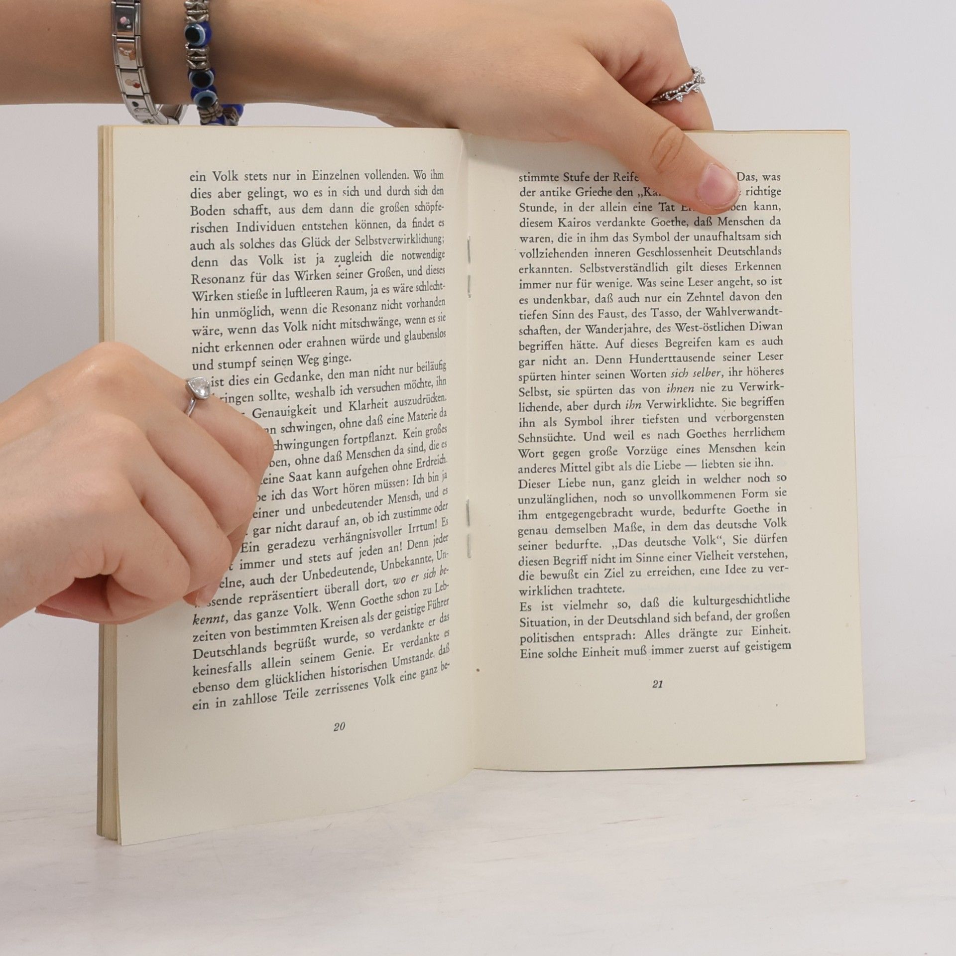 Frank Thiess Goethe als symbol