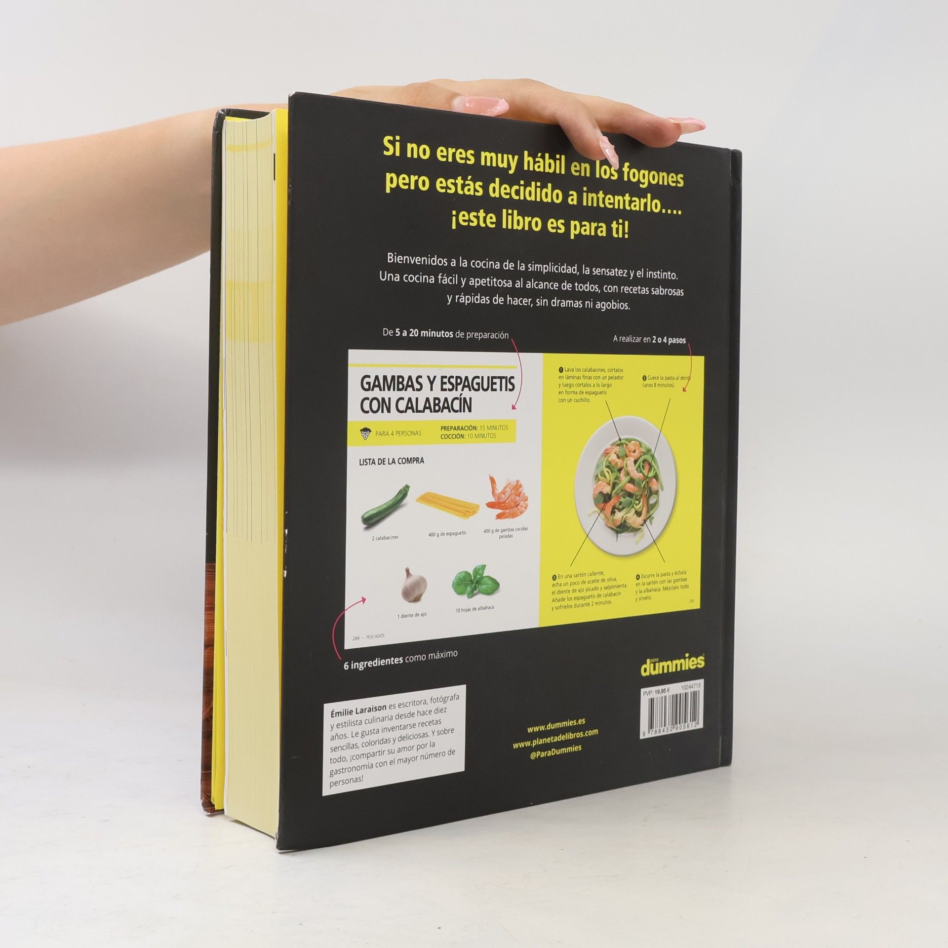 Émilie Laraison Para Dummies: 200 recetas sencillas y rápidas