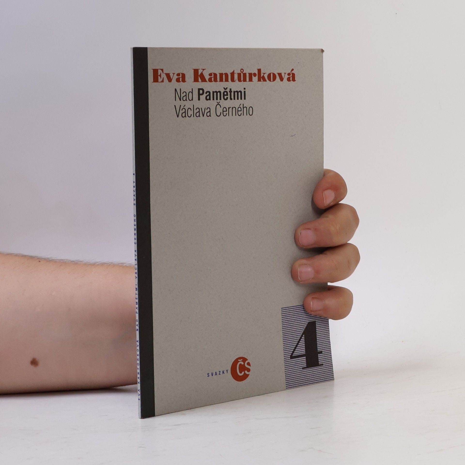 Eva Kantůrková Nad Pamětmi Václava Černého