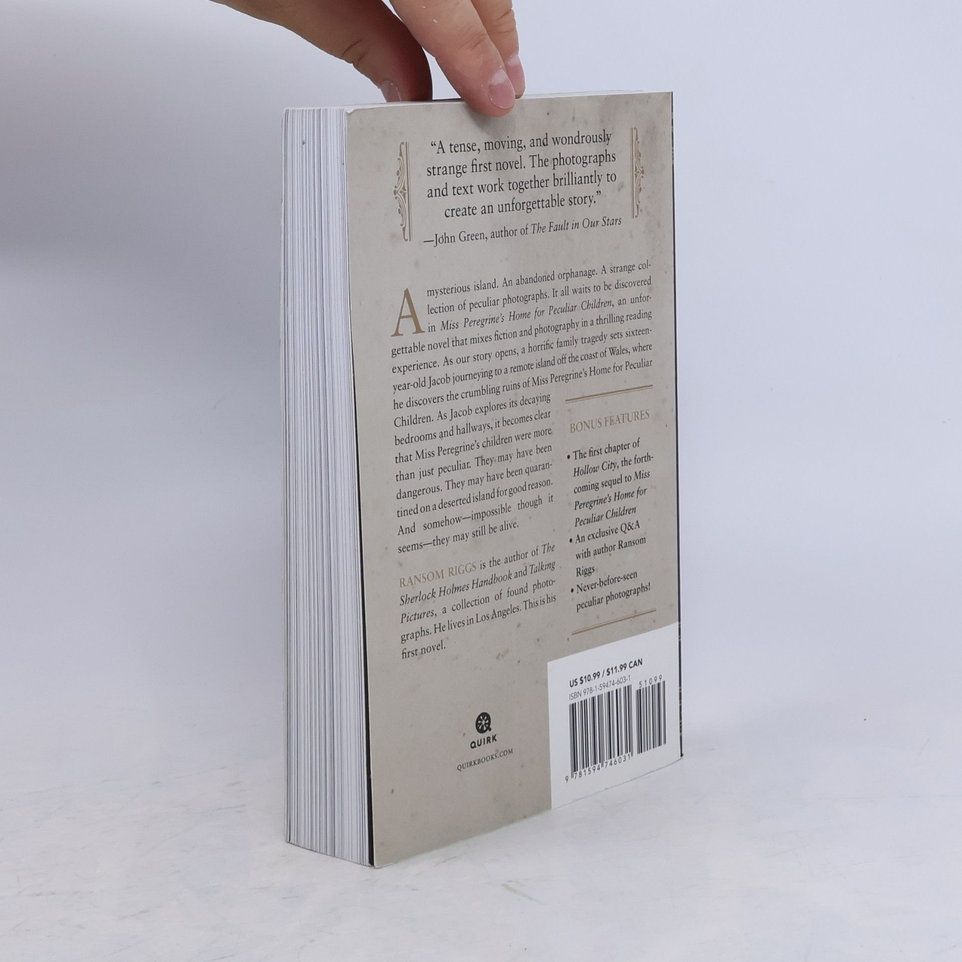 Ransom Riggs Miss Peregrine's Home for Peculiar Children