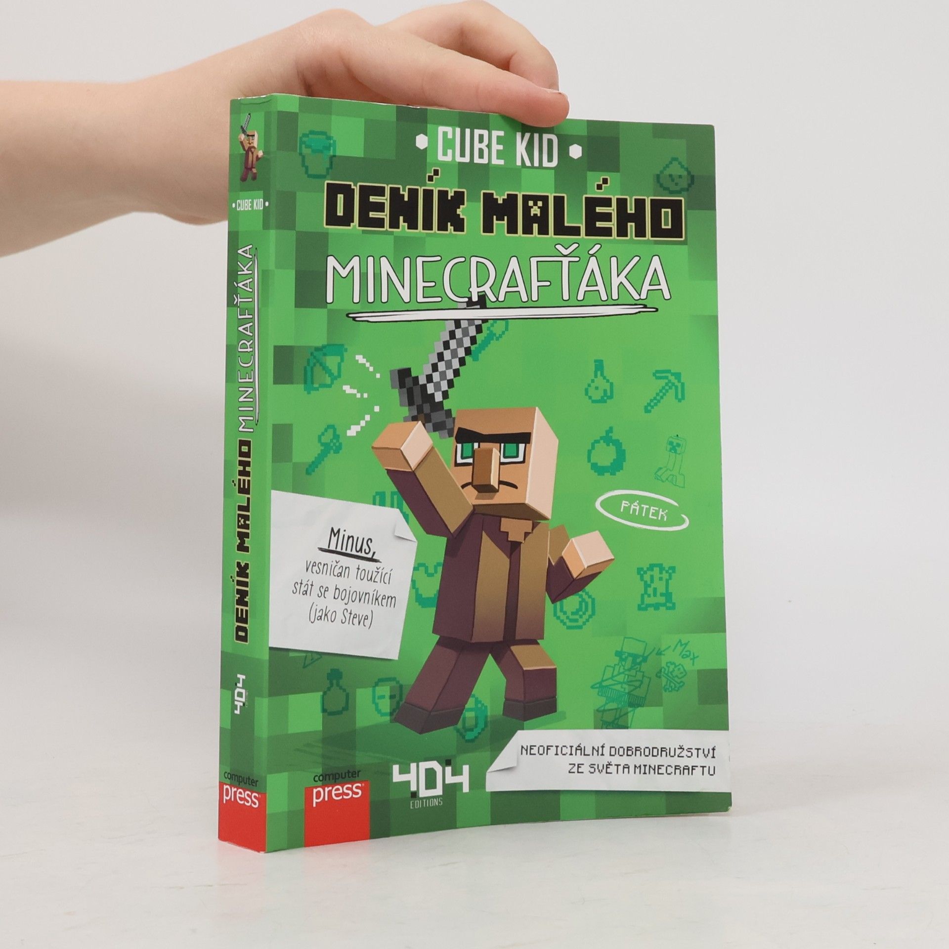 Cube Kid Deník malého Minecrafťáka