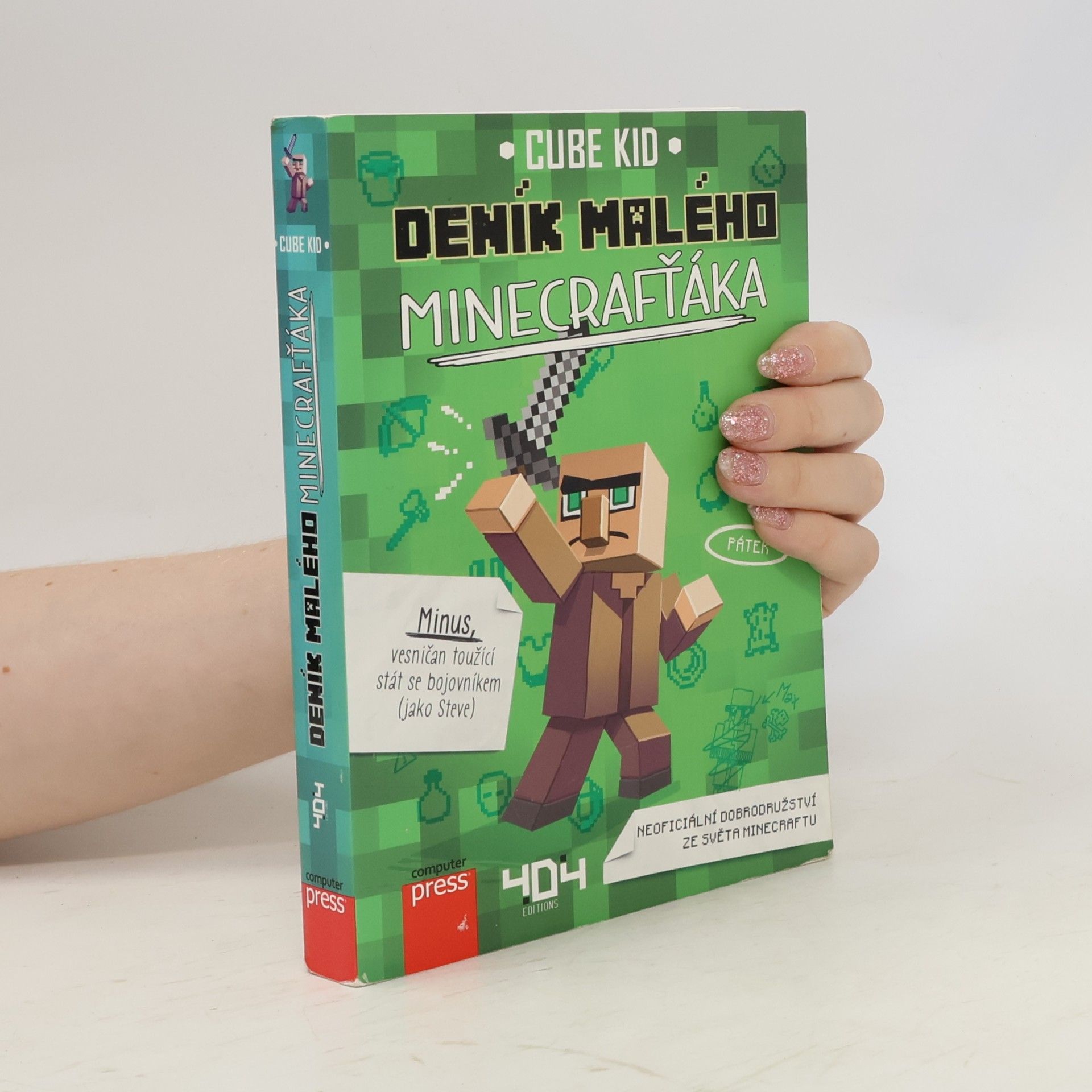 Cube Kid Deník malého Minecrafťáka