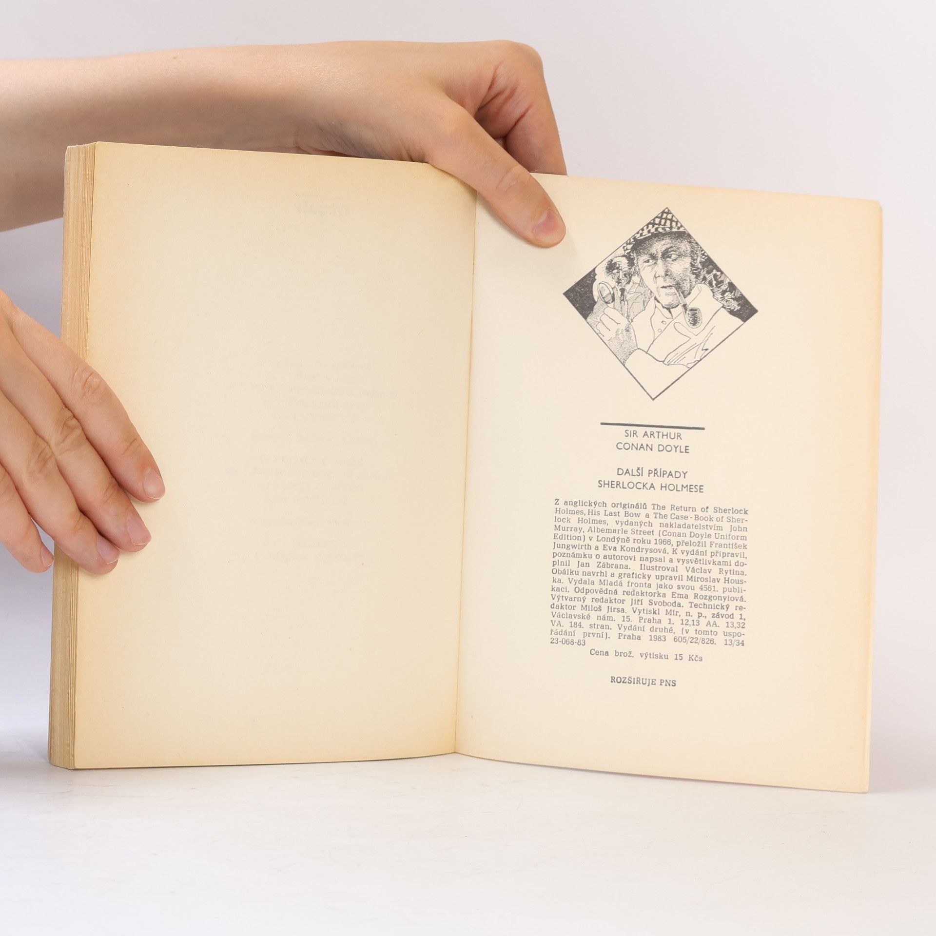 Arthur Conan Doyle Další případy Sherlocka Holmese