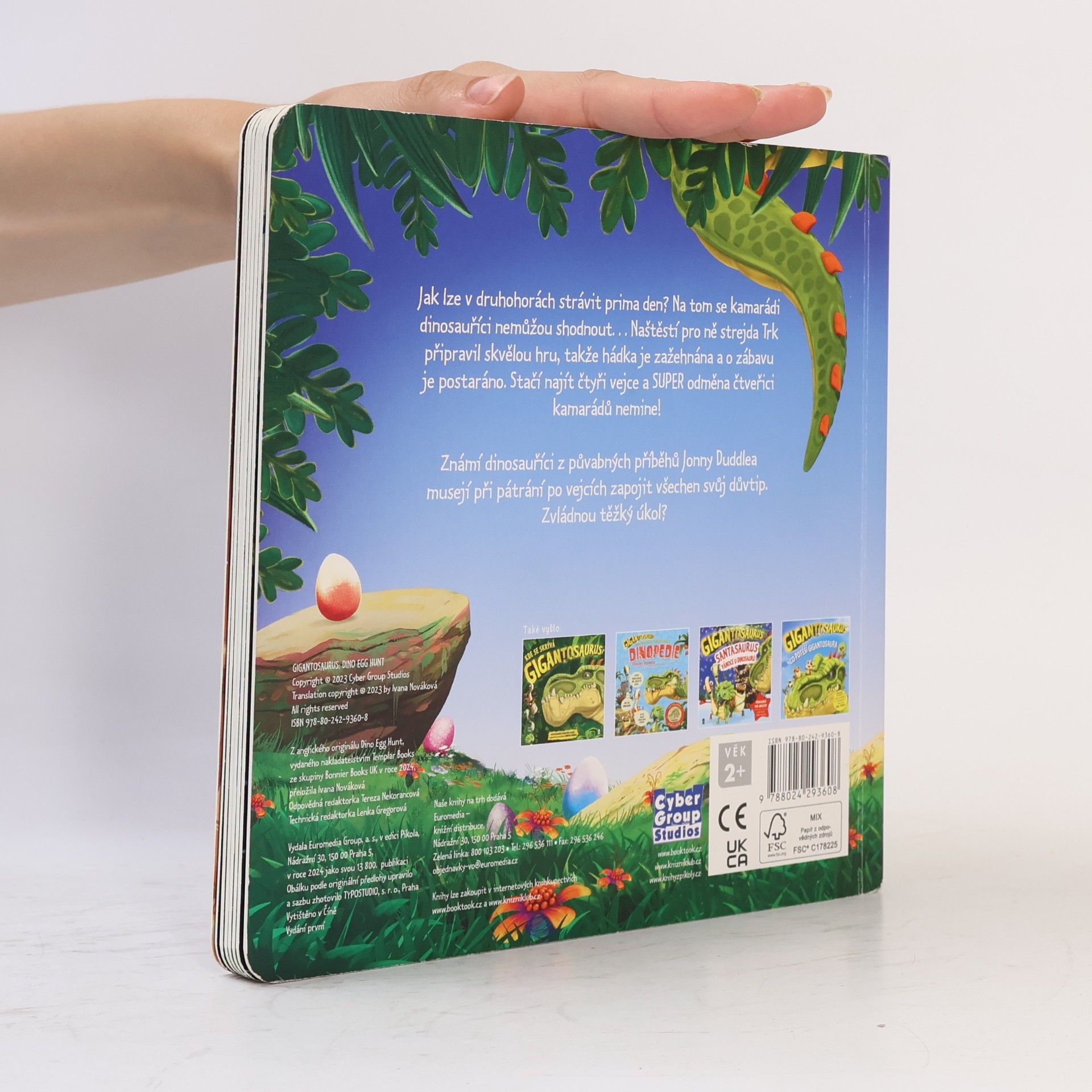 Autores varios Gigantosaurus - Kde jsou vejce?