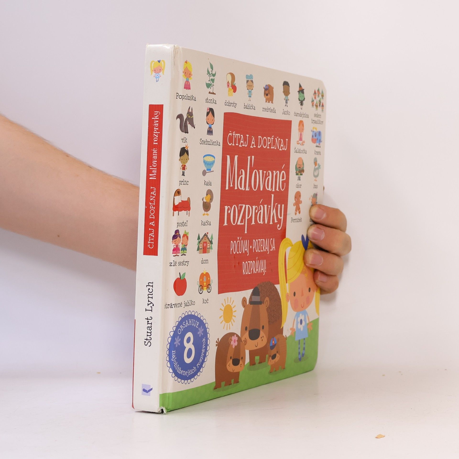 Various authors Čítaj a doplňaj: Maľované rozprávky