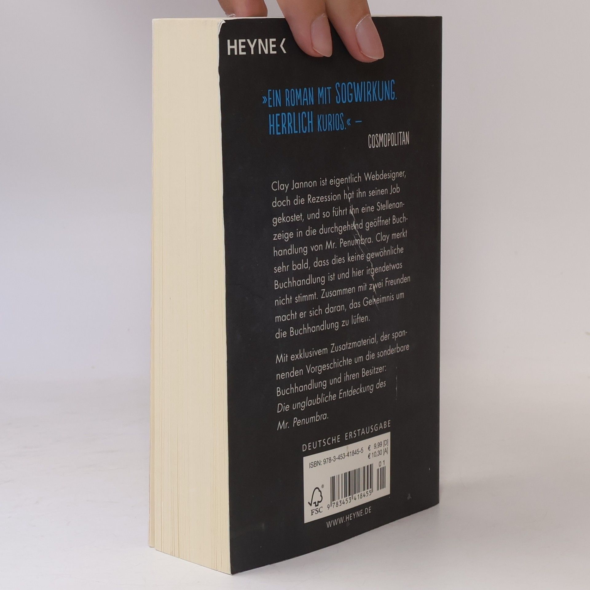 Robin Sloan Die sonderbare Buchhandlung des Mr. Penumbra