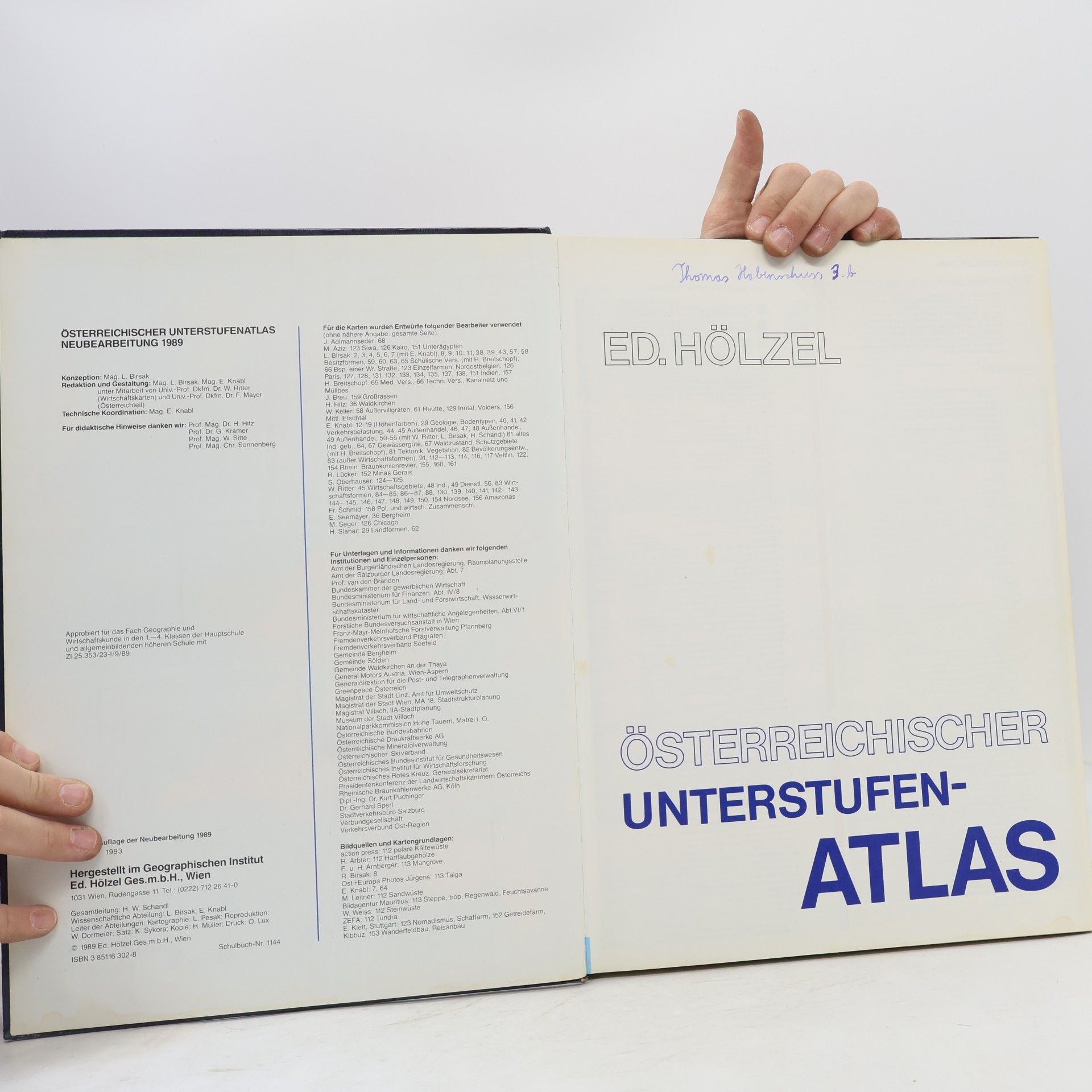 Autorenkollektiv Österreichischer Unterstufenatlas