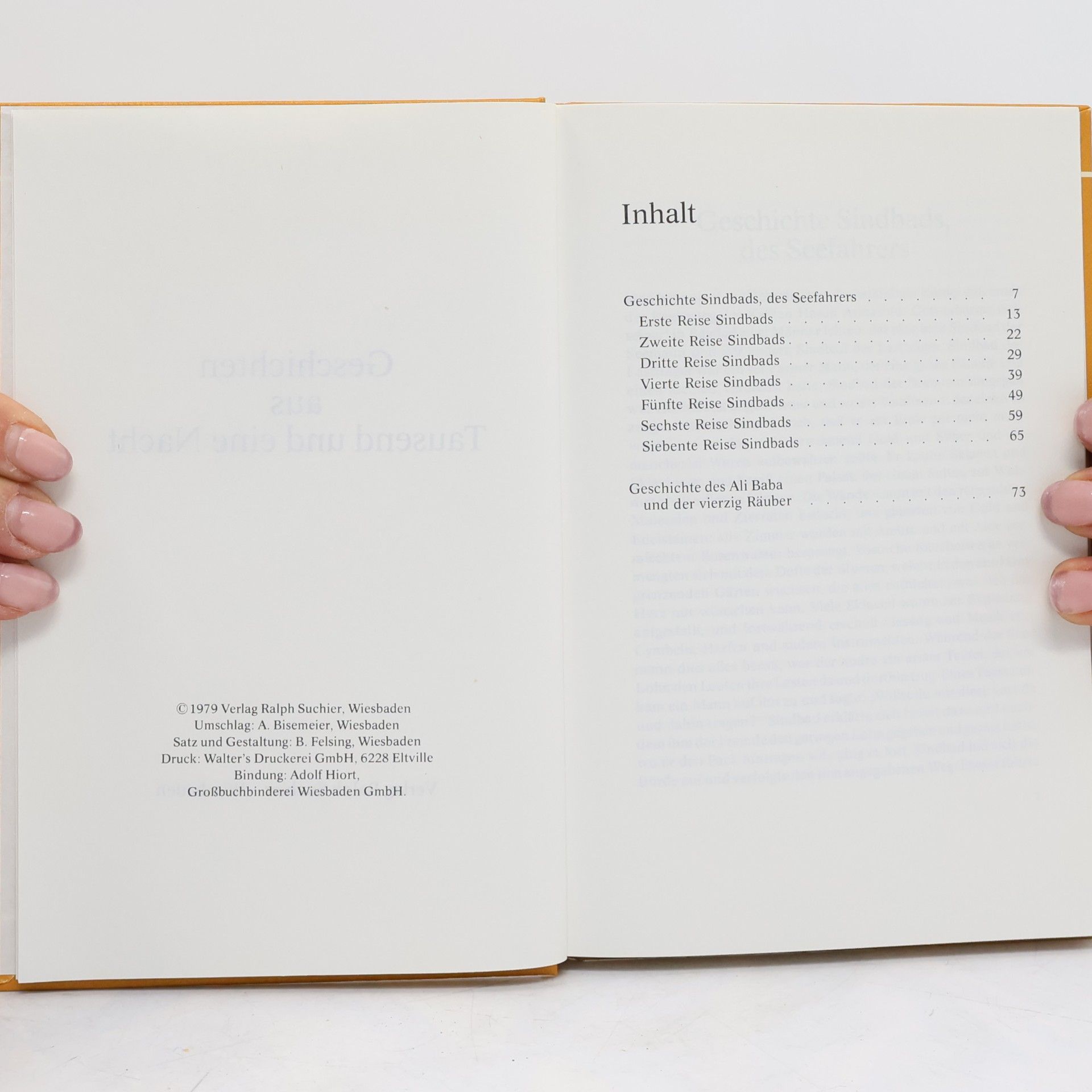 Various authors Geschichten aus Tausend und eine Nacht