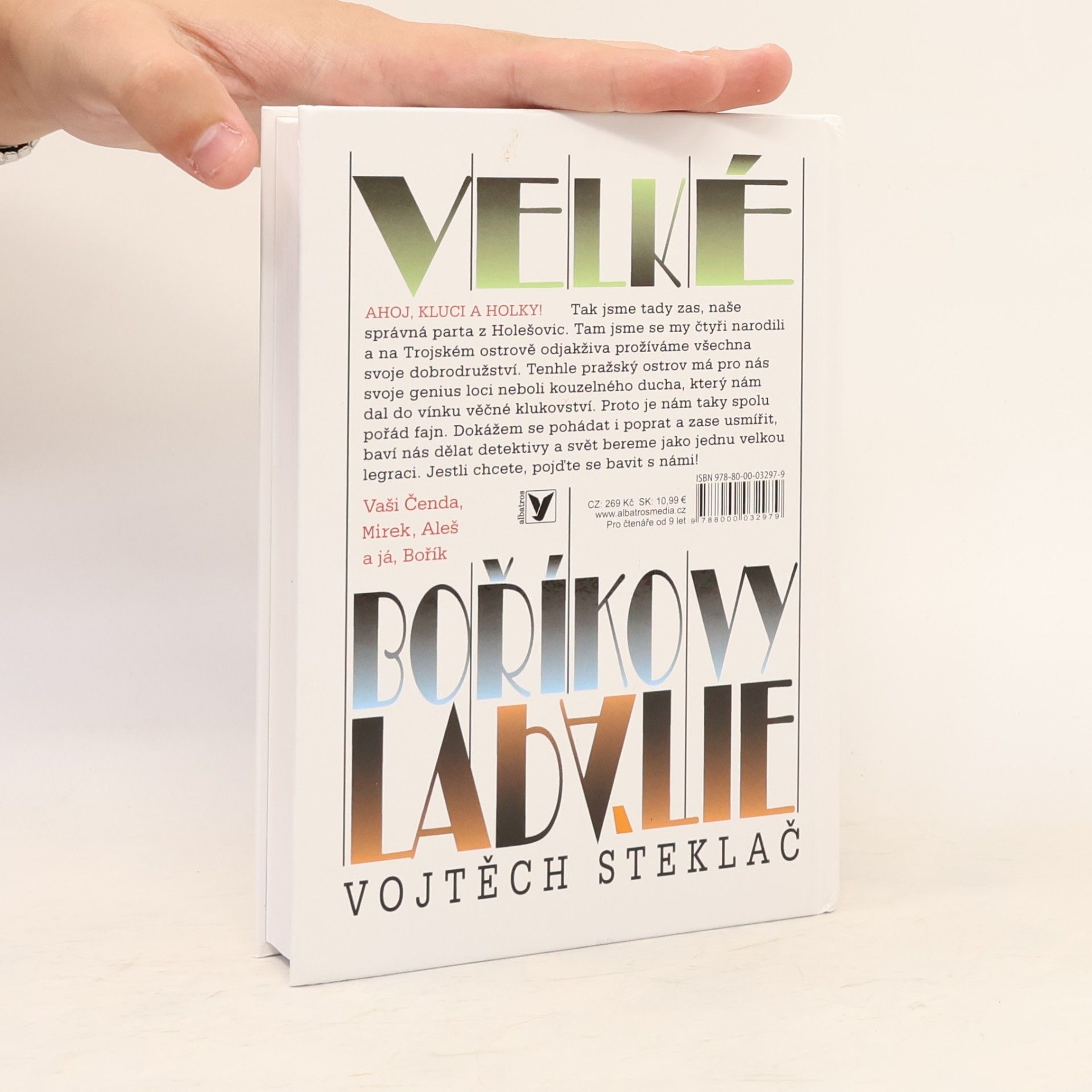Vojtěch Steklač Velké Boříkovy lapálie