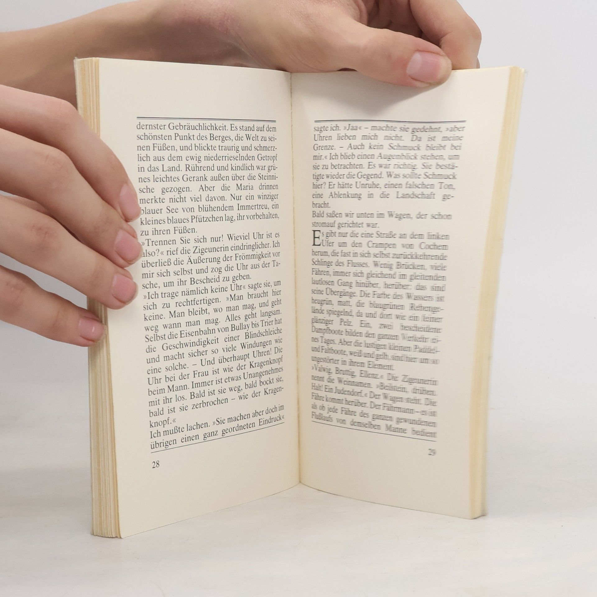 Rudolf G. Binding Moselfahrt aus Liebeskummer