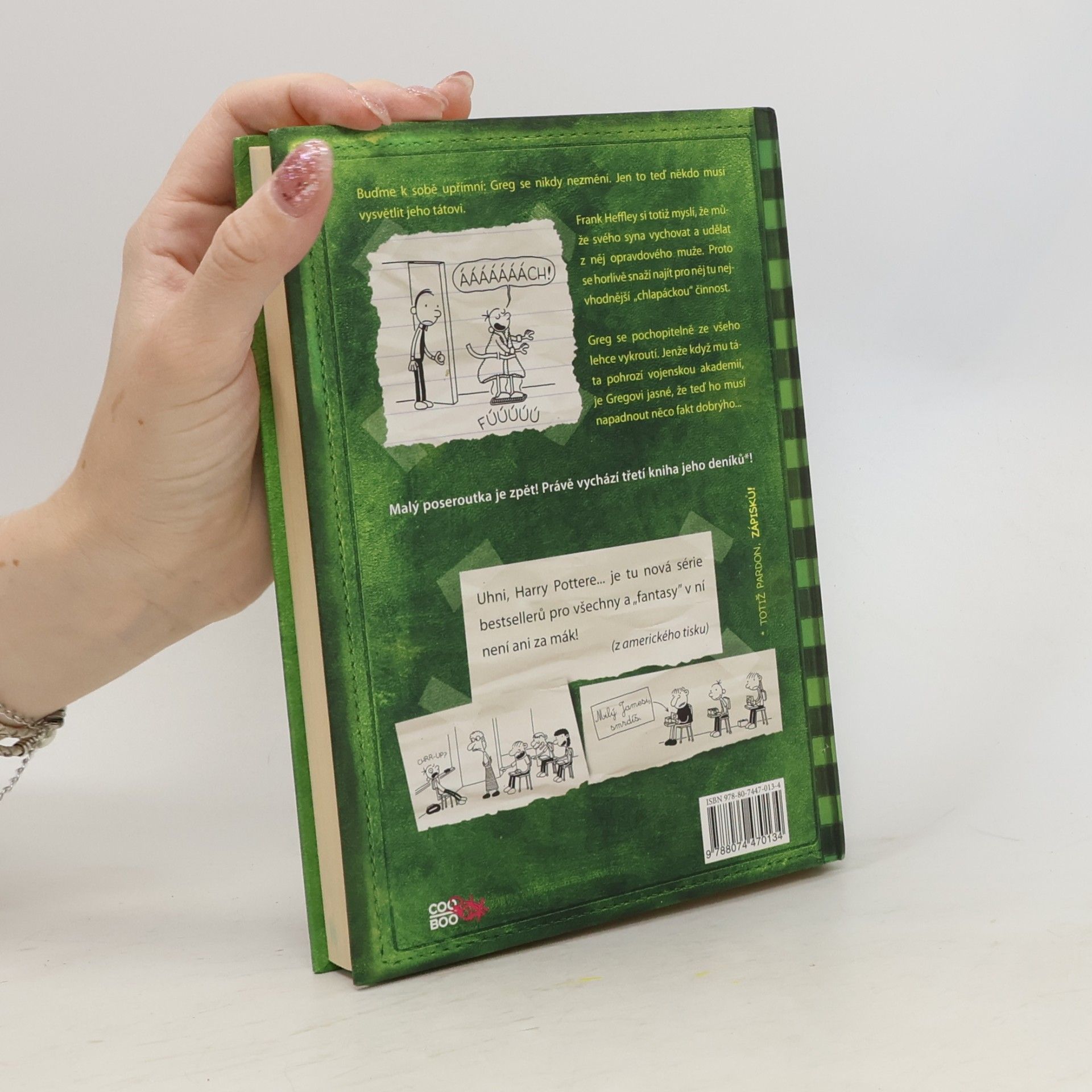 Jeff Kinney Deník malého poseroutky 3. Poslední kapka