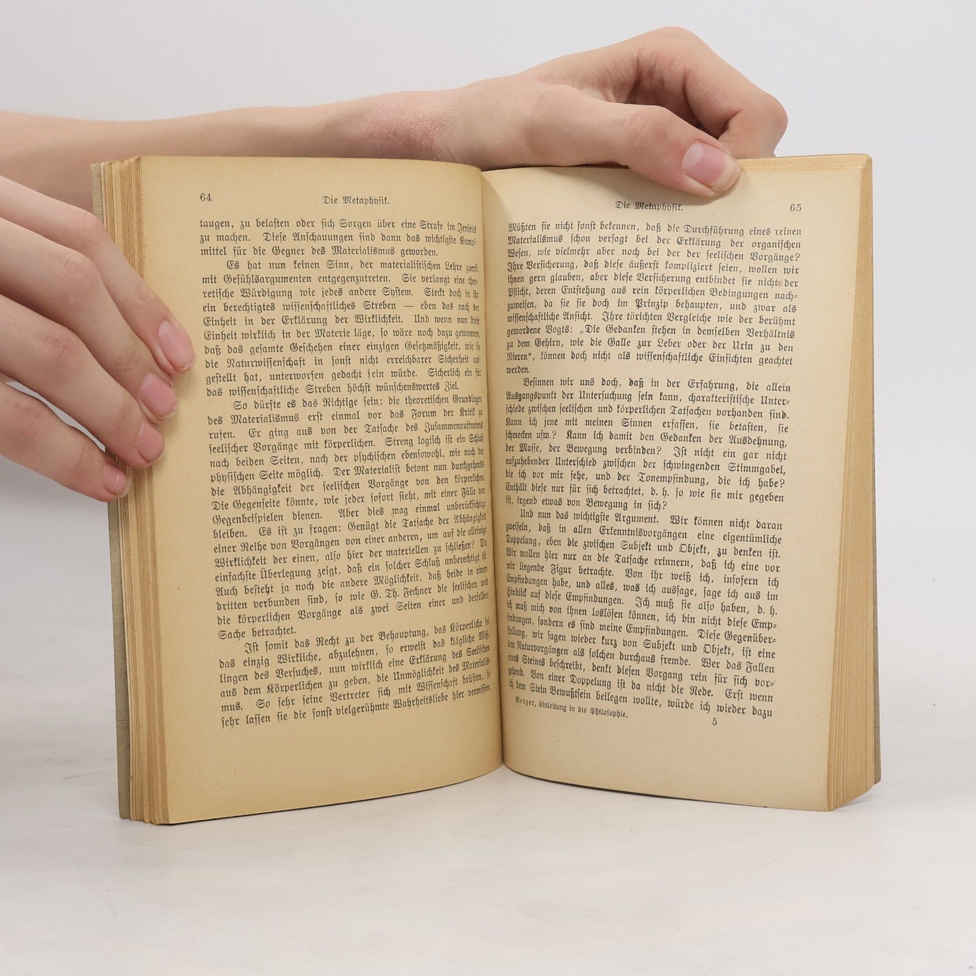Paul Menzer Einleitung in die Philosophie