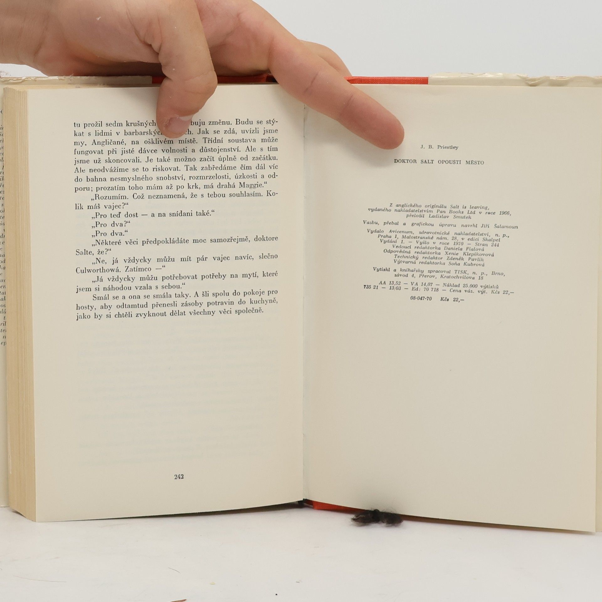 J. B. Priestley Doktor Salt opouští město