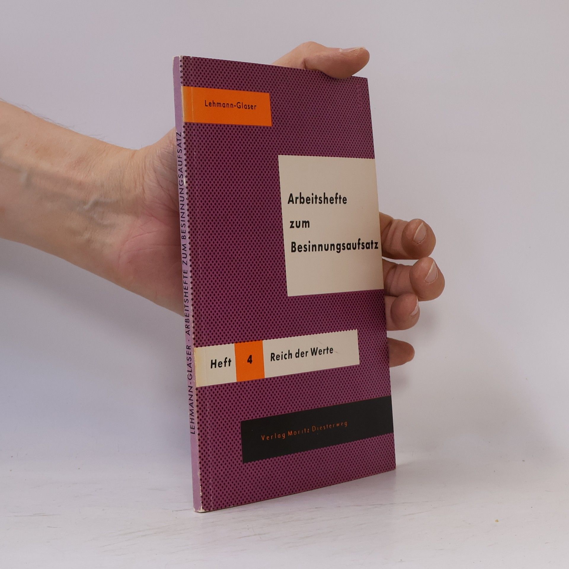 Collectif d'auteurs Arbeitshefte zum Besinnungsaufsatz