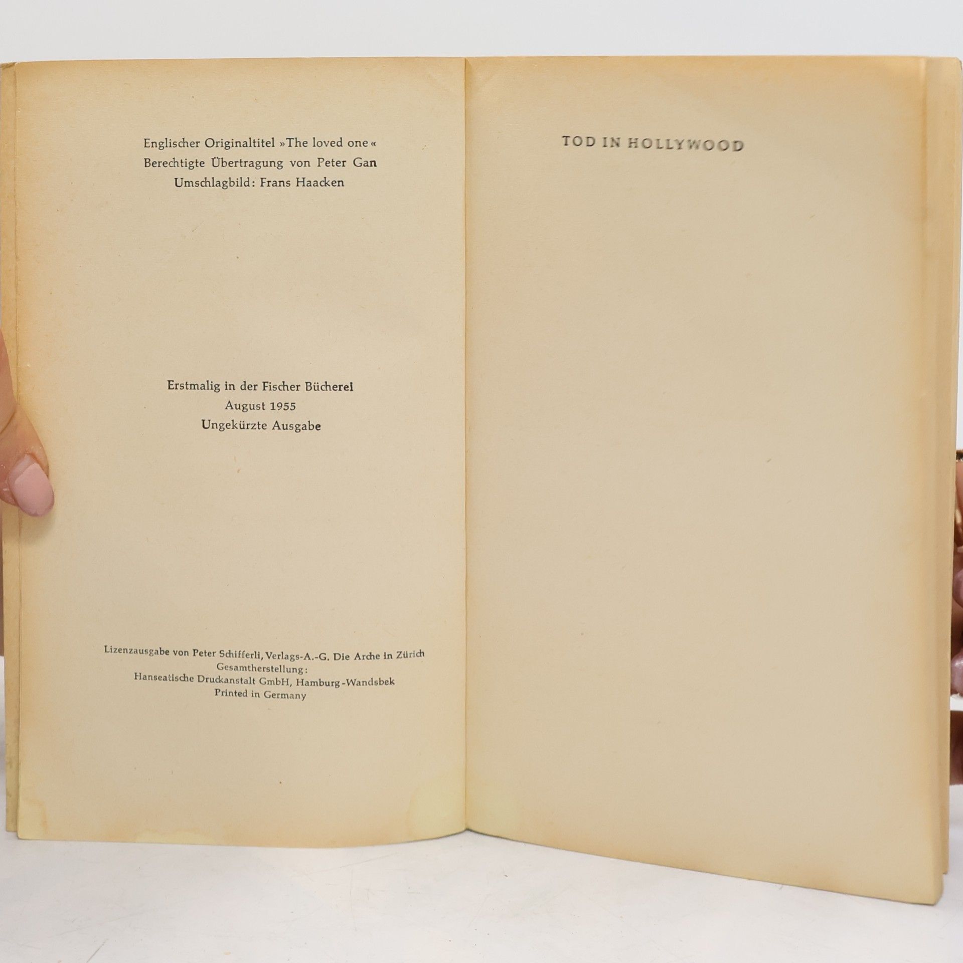 Evelyn Waugh Tod in Hollywood