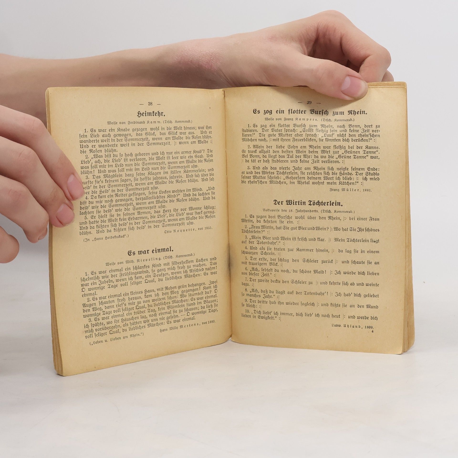 Autorenkollektiv Alte und neue Kommerslieder