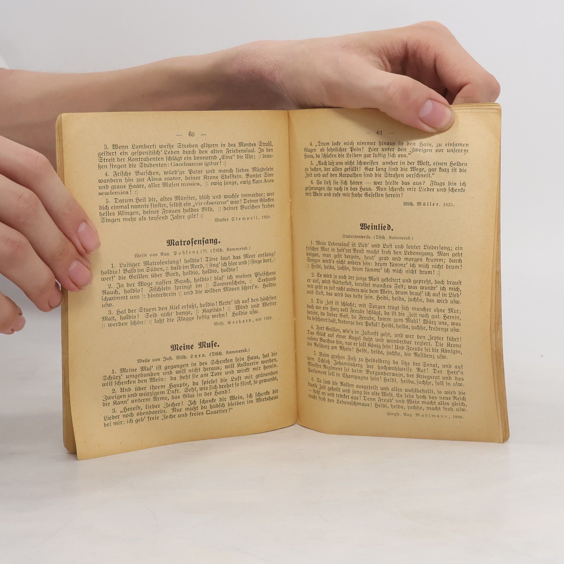 Autorenkollektiv Alte und neue Kommerslieder