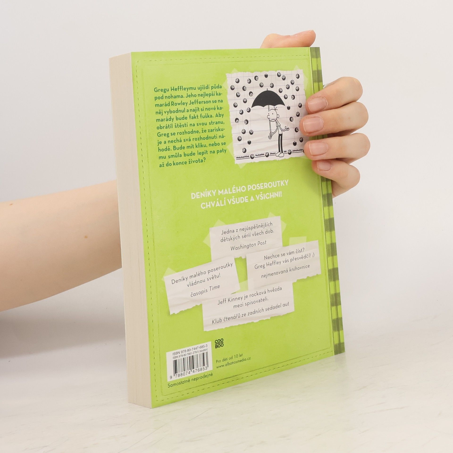 Jeff Kinney Deník malého poseroutky 8. Fakt smůla